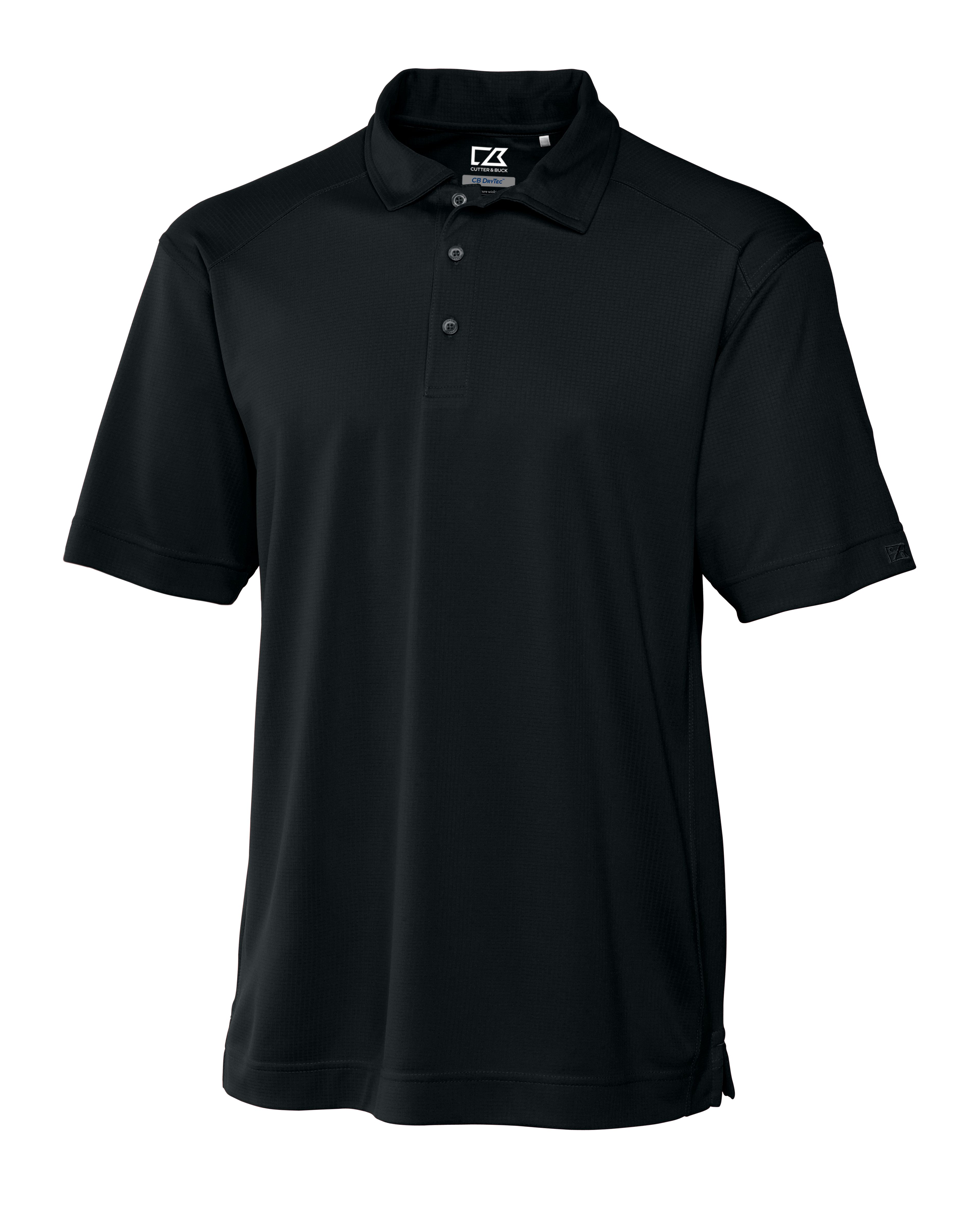 CB CB Drytec Genre Textured Solid Mens Big and Tall Polo-Cutter &#38; Buck