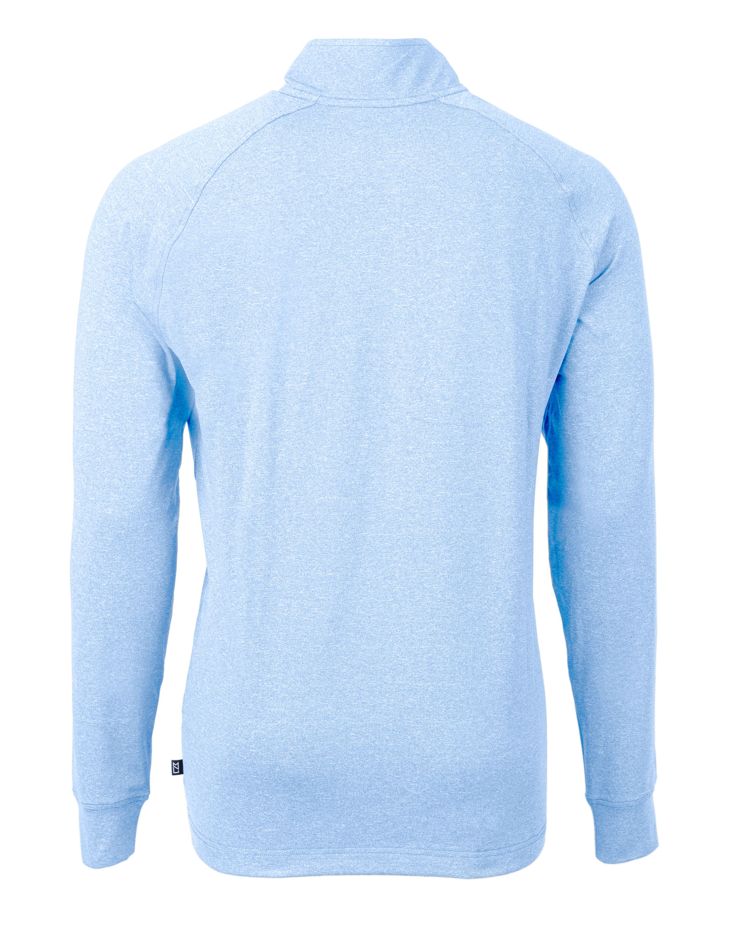 Cutter & Buck Adapt Recycled Soft Knit Stretch Mens Big & Tall Heathered Quarter Zip Pullover Big & Tall 94