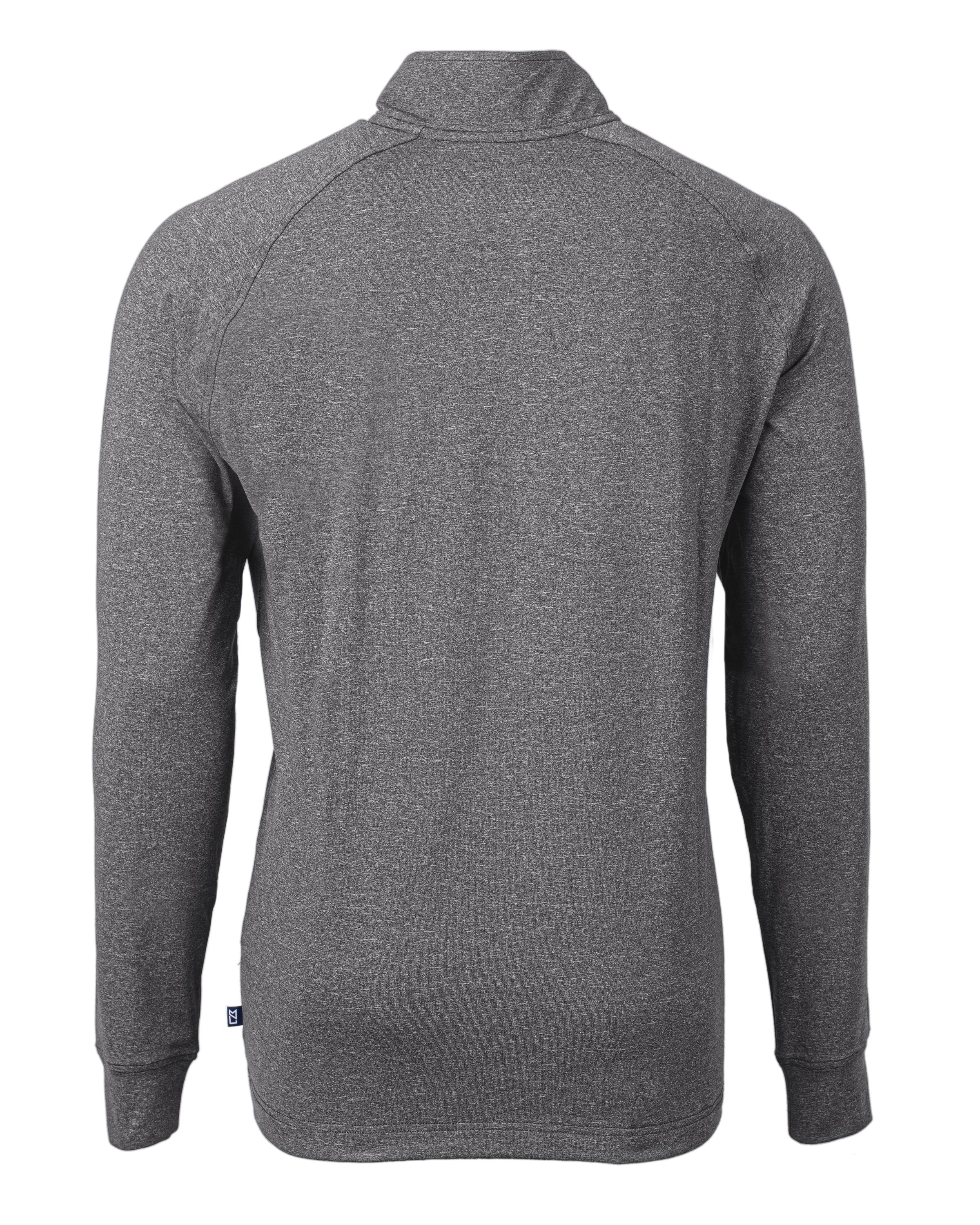 Cutter & Buck Adapt Recycled Soft Knit Stretch Mens Big & Tall Heathered Quarter Zip Pullover Big & Tall 92