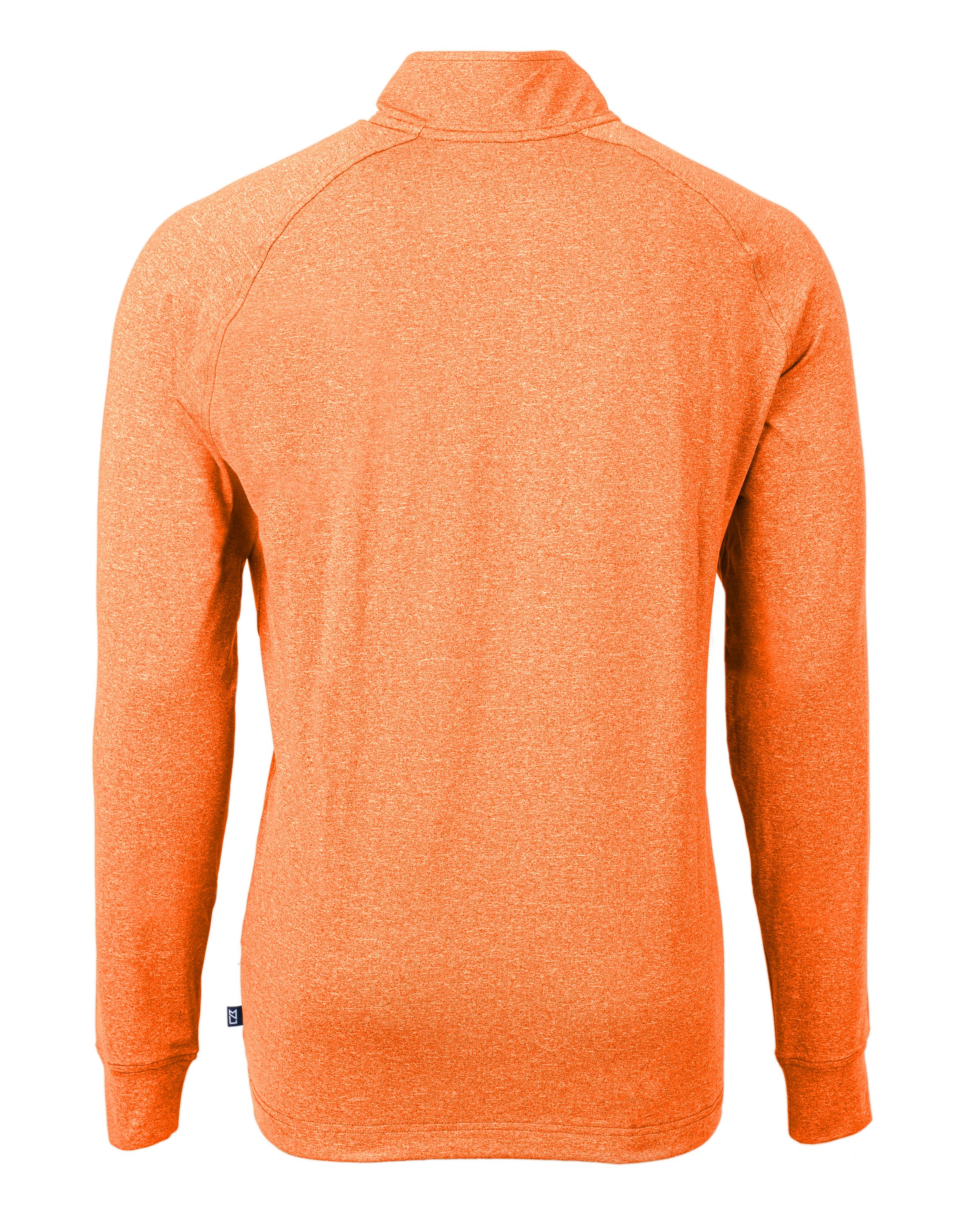 Cutter & Buck Adapt Recycled Soft Knit Stretch Mens Big & Tall Heathered Quarter Zip Pullover Big & Tall 143