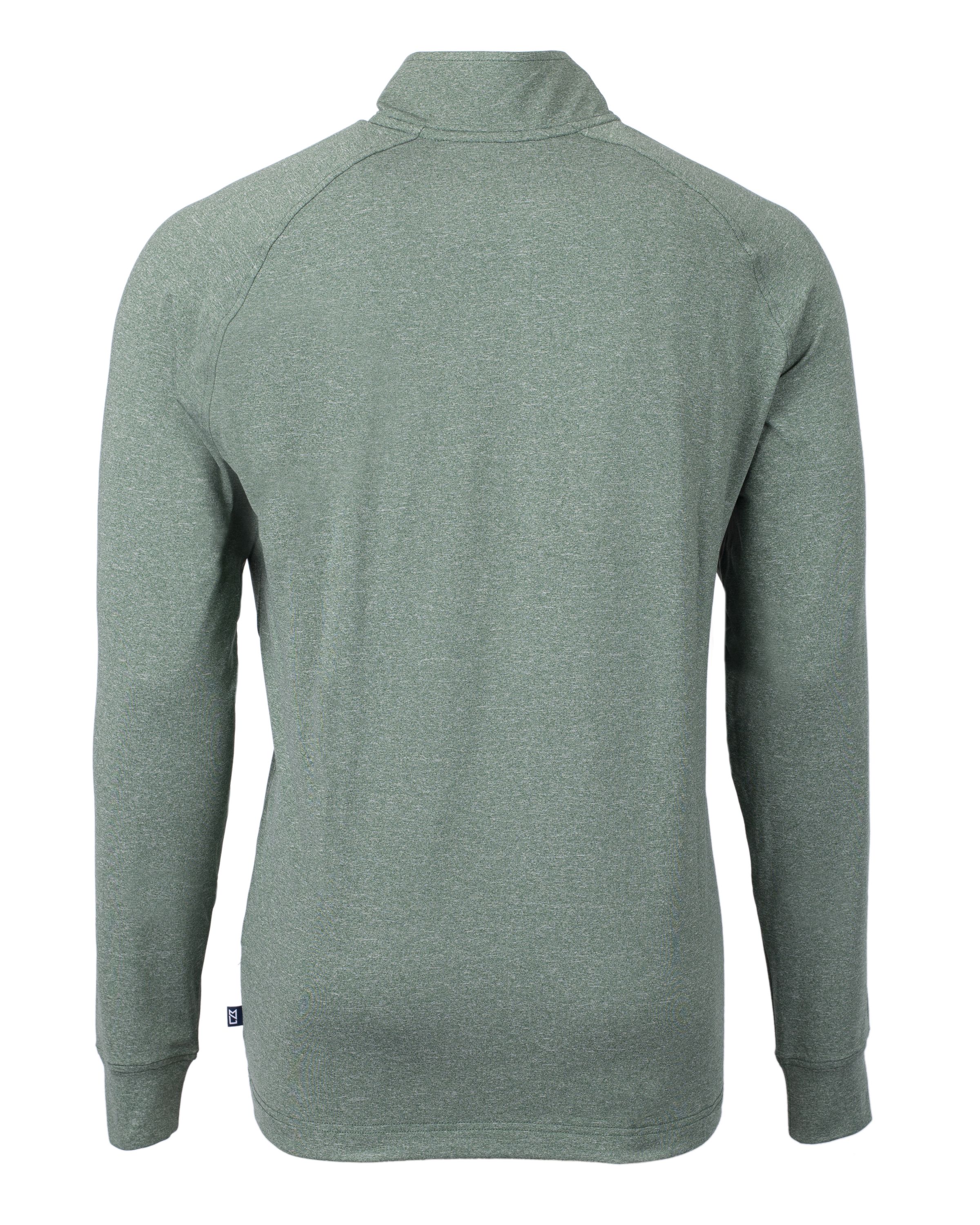 Cutter & Buck Adapt Recycled Soft Knit Stretch Mens Big & Tall Heathered Quarter Zip Pullover Big & Tall 135