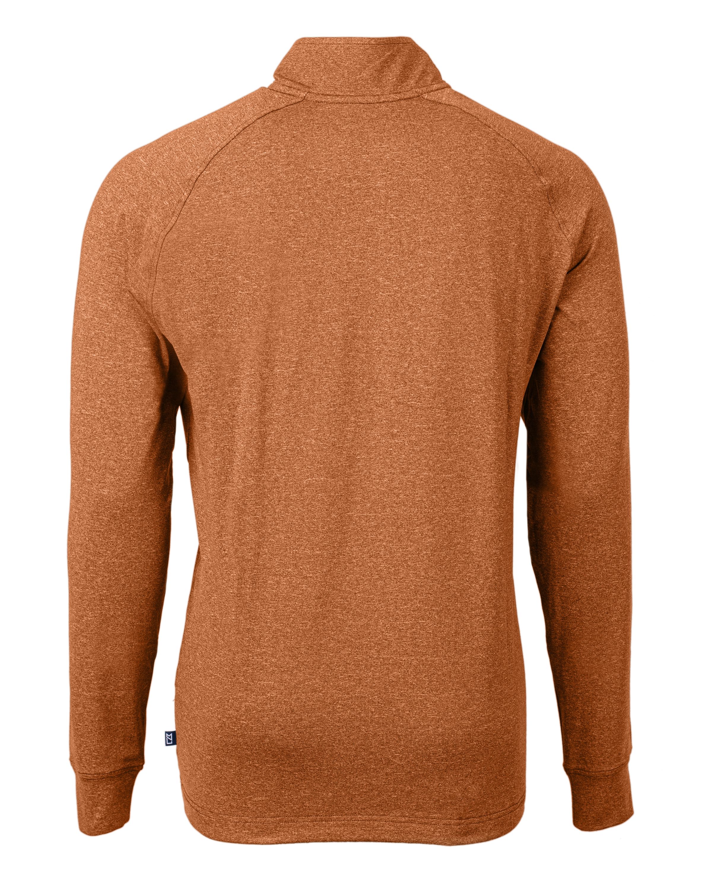 Cutter & Buck Adapt Recycled Soft Knit Stretch Mens Heathered Quarter Zip Pullover 119