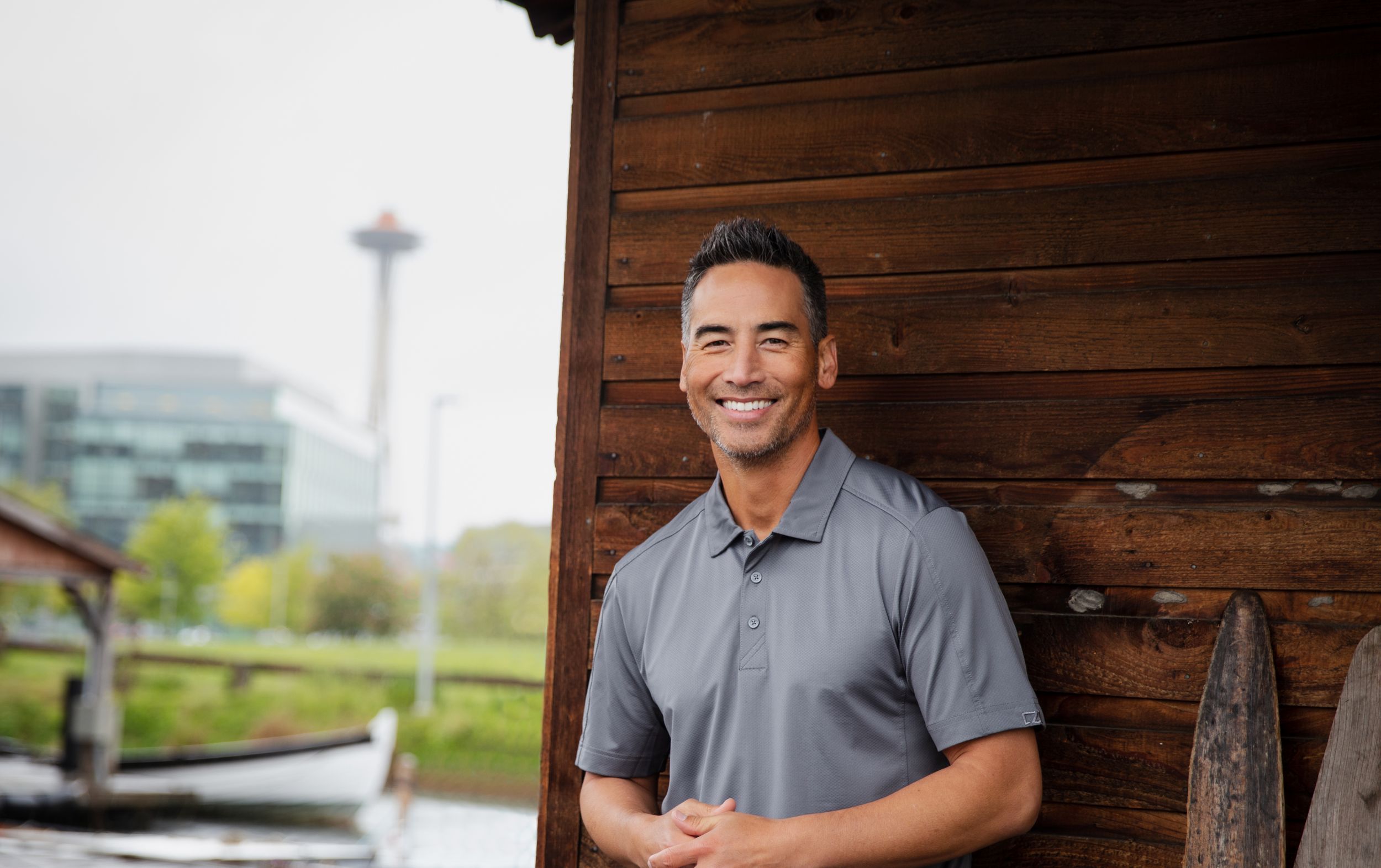 Cutter & Buck Prospect Recycled Featherlight Stretch Mens Polo