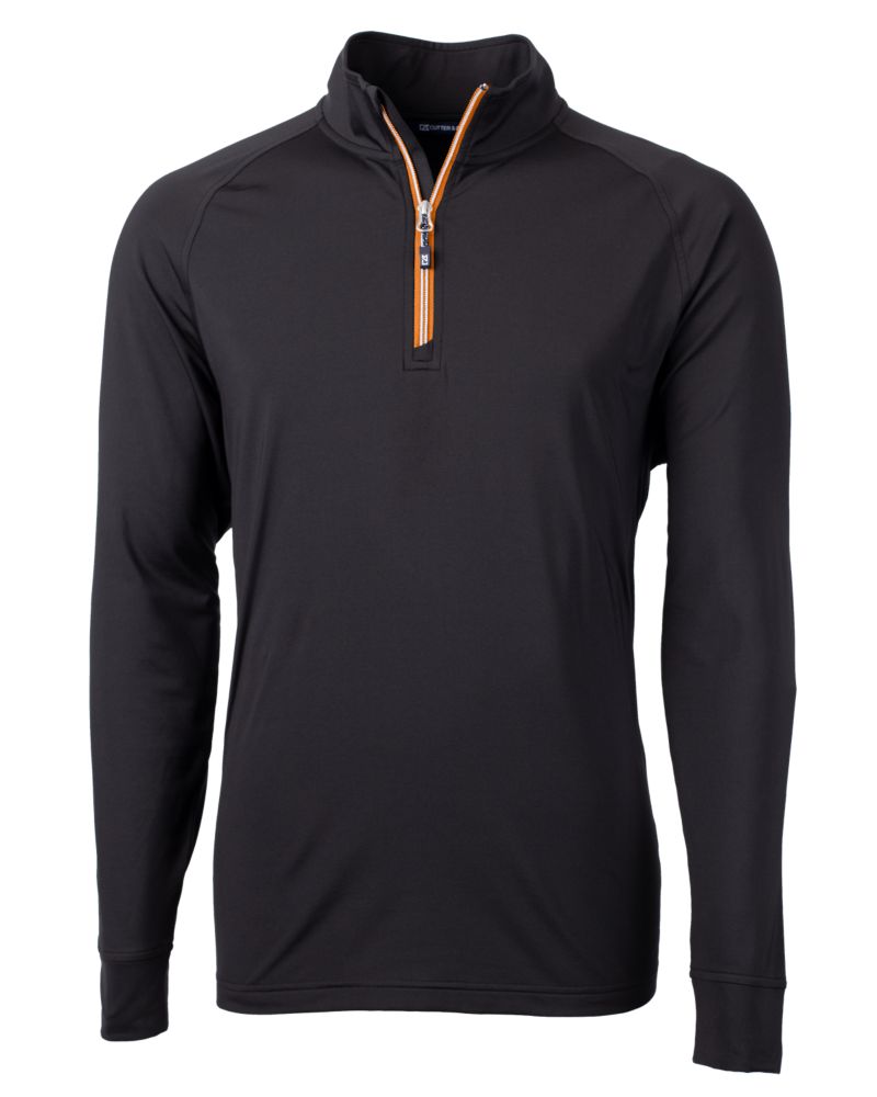 Cutter & Buck Adapt Recycled Soft Knit Stretch  Mens Quarter Zip Pullover 86