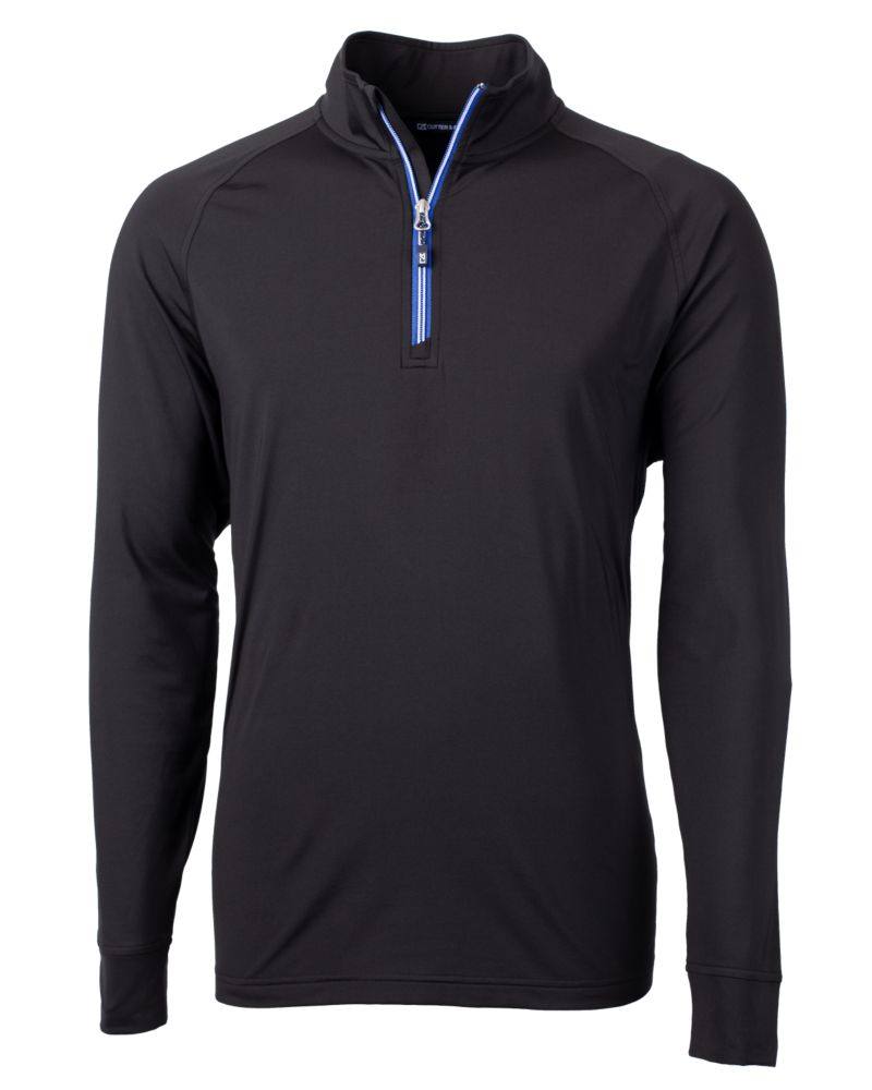 Cutter & Buck Adapt Recycled Soft Knit Stretch  Mens Quarter Zip Pullover 311