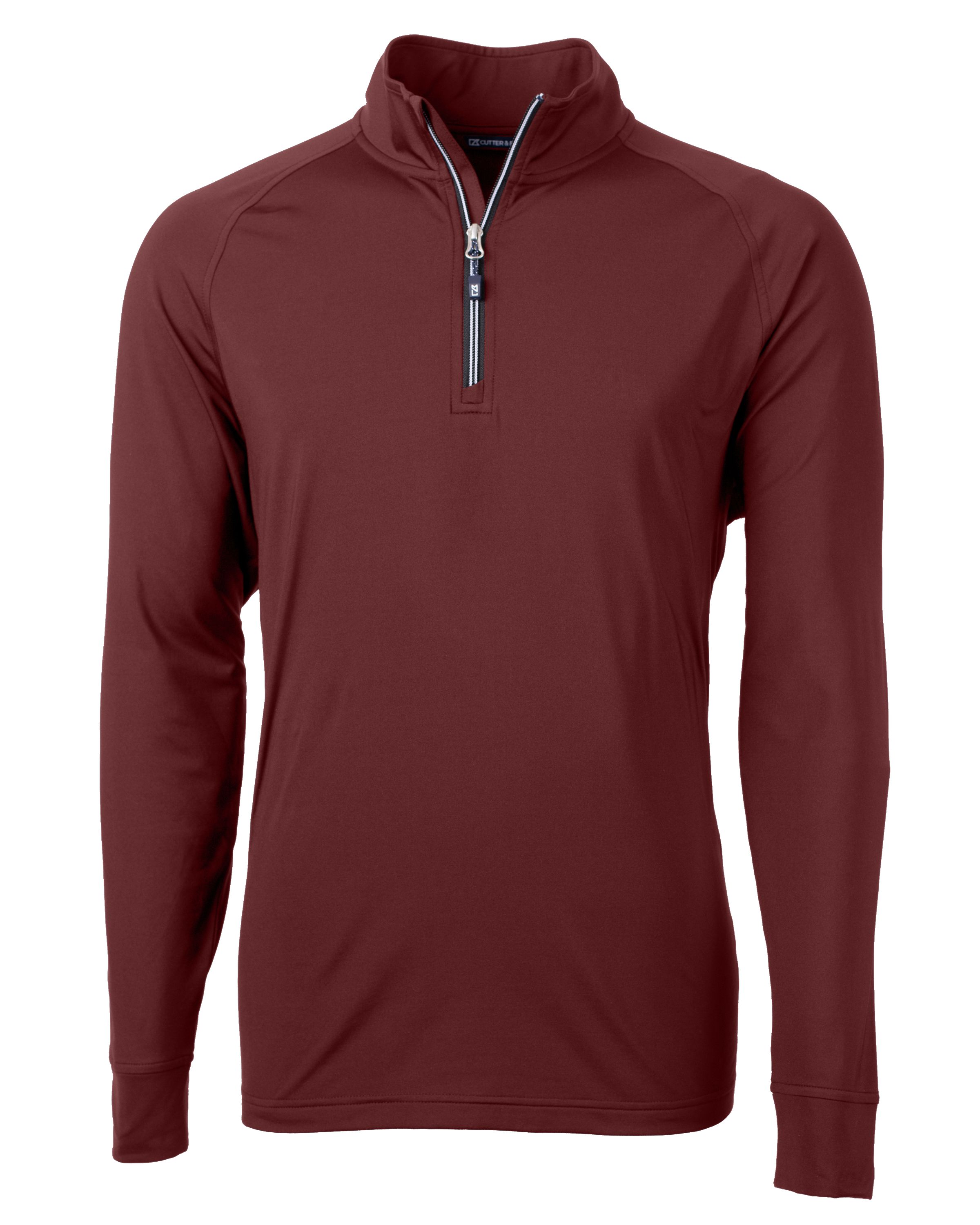 Cutter & Buck Adapt Recycled Soft Knit Stretch  Mens Quarter Zip Pullover 216