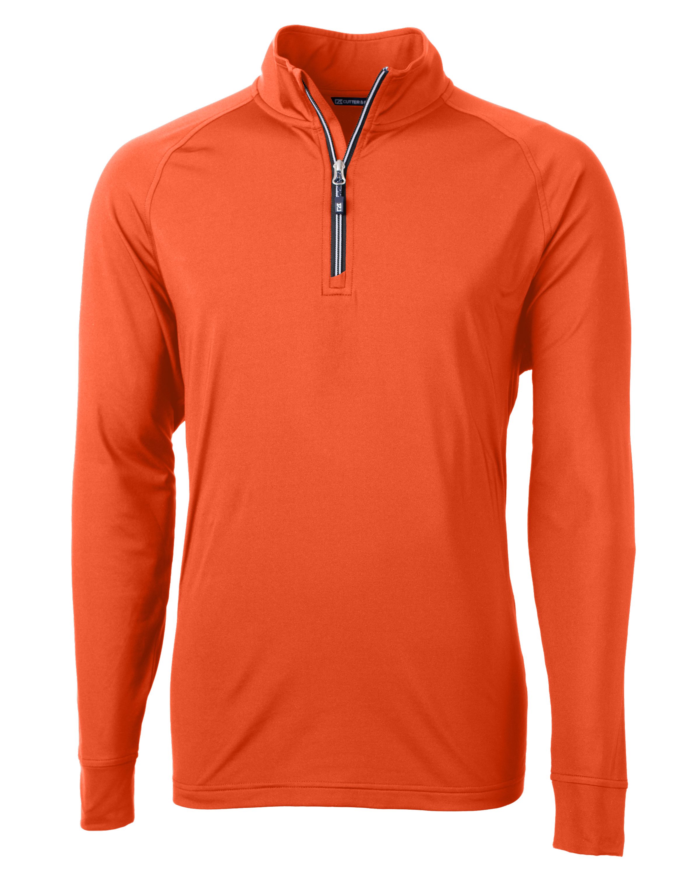 Cutter & Buck Adapt Recycled Soft Knit Stretch  Mens Quarter Zip Pullover 74