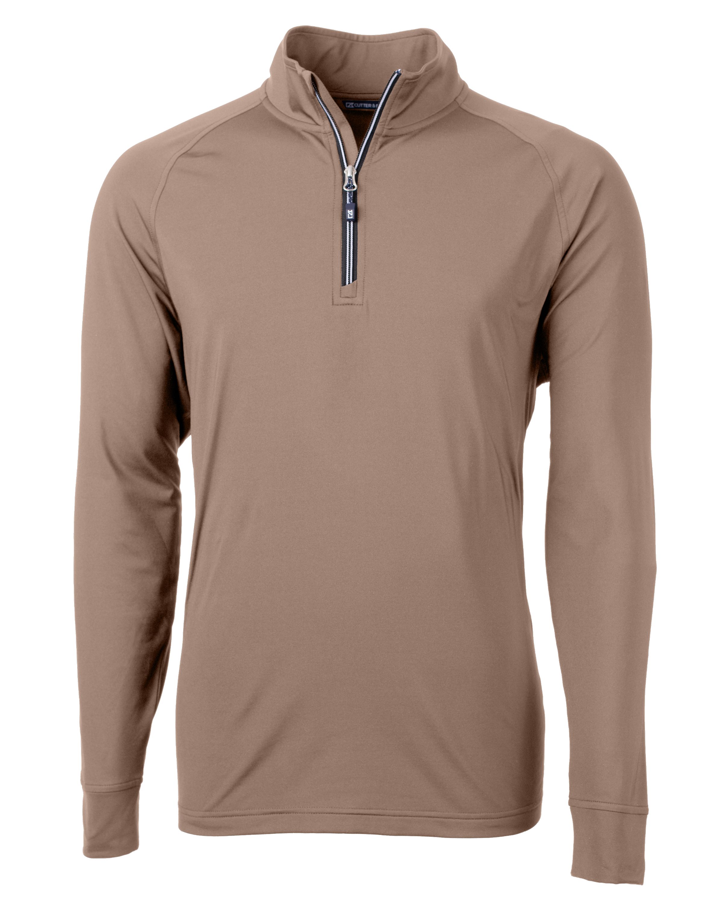 Cutter & Buck Adapt Recycled Soft Knit Stretch  Mens Quarter Zip Pullover 333