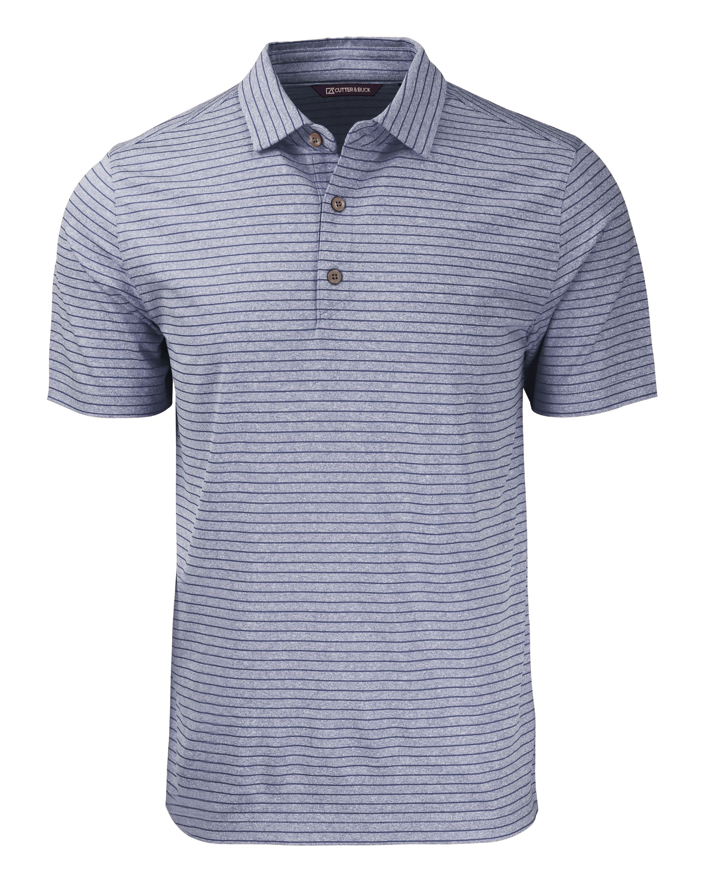 Cutter & Buck Forge Recycled Heather Stripe Four-Way Stretch Mens Big & Tall Polo Big & Tall 92