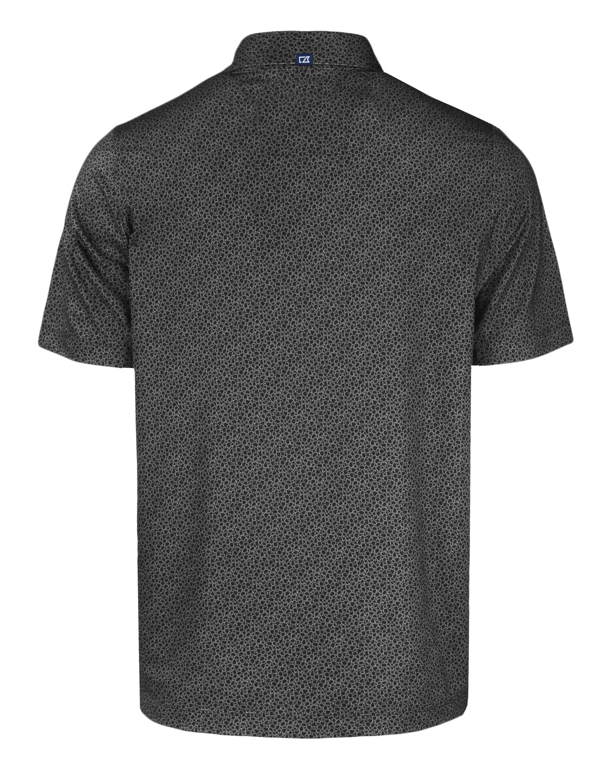 Cutter & Buck Pike Recycled Pebble Print Mens Polo 36