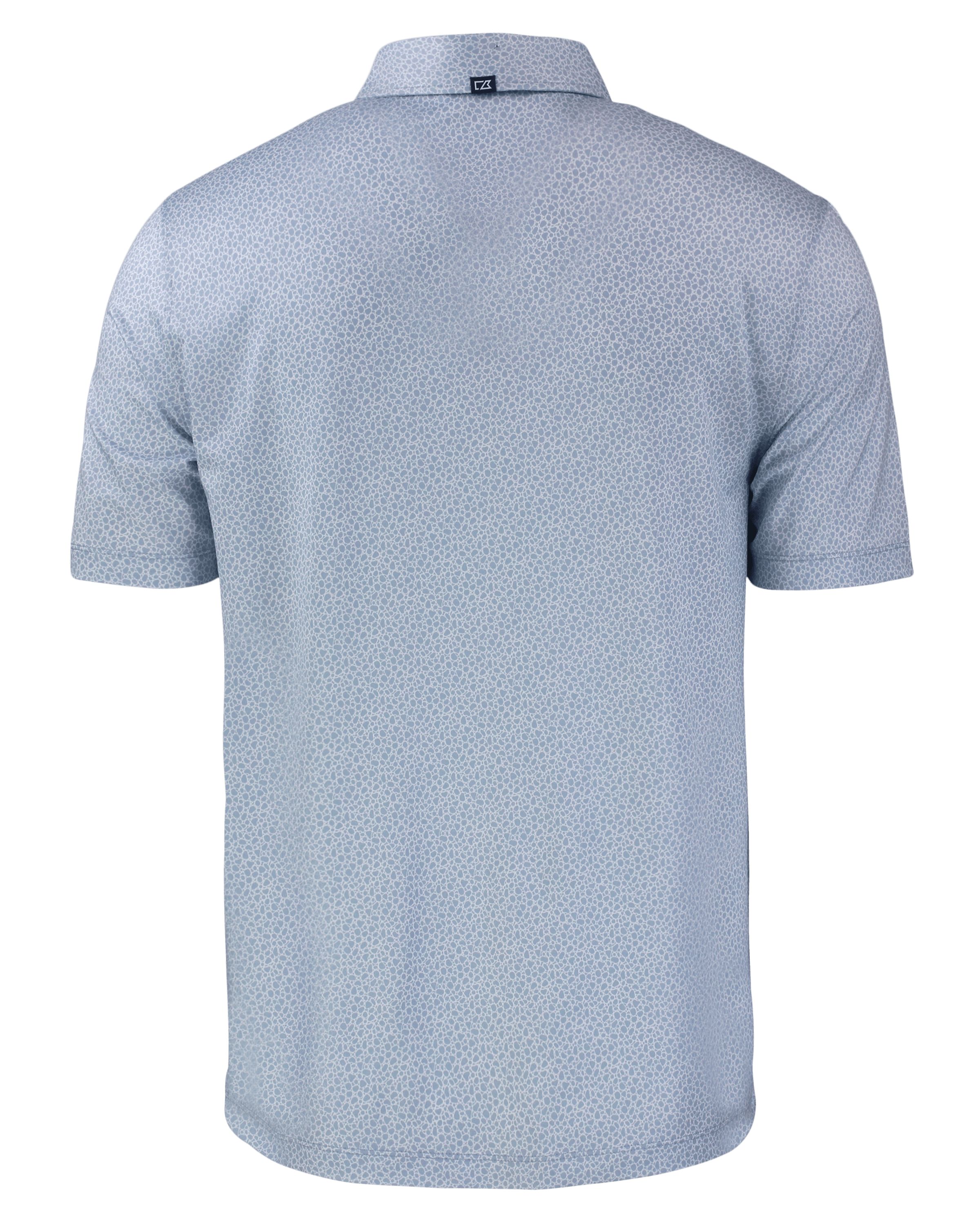 Cutter & Buck Pike Recycled Pebble Print Mens Polo 71