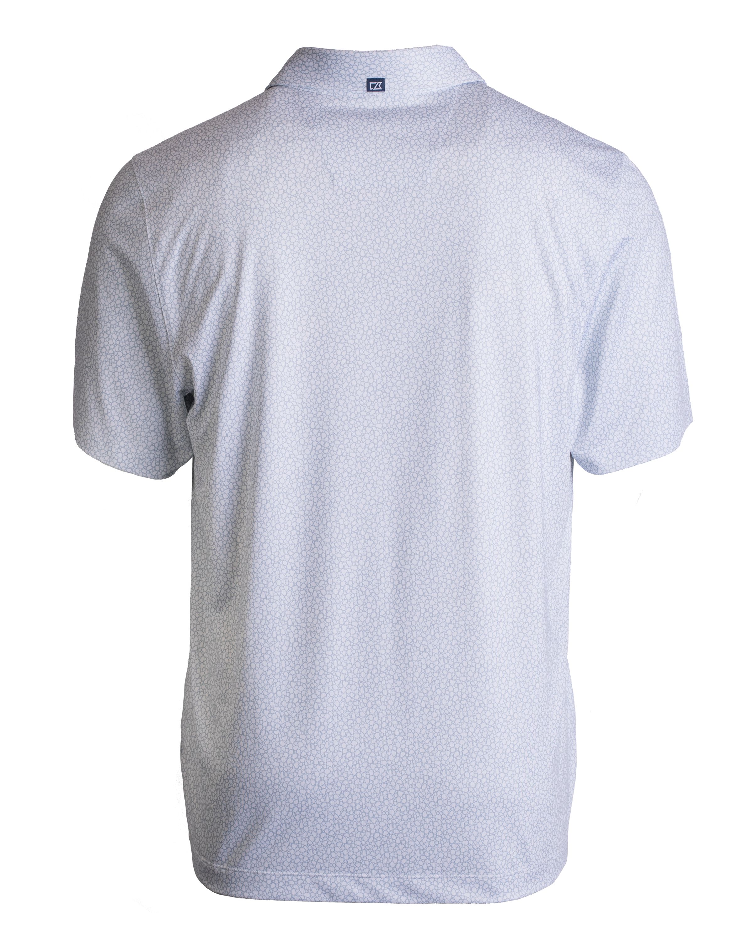 Cutter & Buck Pike Recycled Pebble Print Mens Polo 60