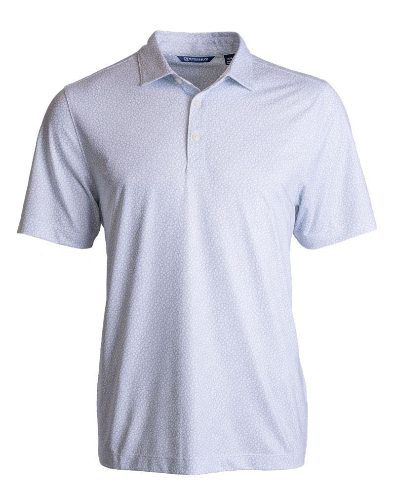 Cutter & Buck Pike Recycled Pebble Print Mens Polo 59