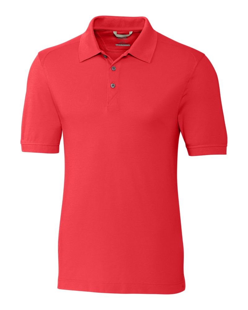 Cutter & Buck Advantage Recycled Cotton-Blend Pique Mens Polo 156