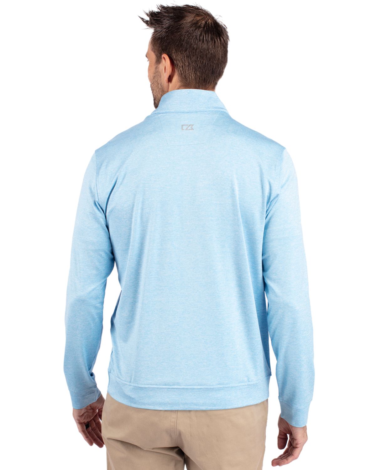 Cutter & Buck Stealth Heathered Mens Quarter Zip 139