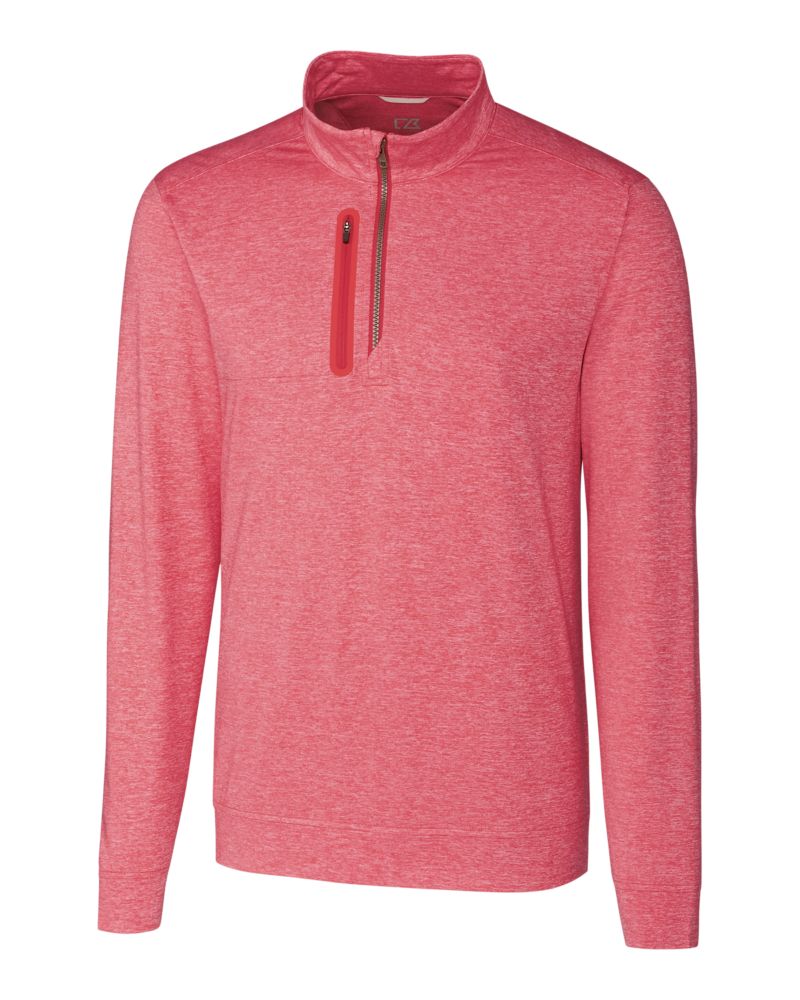 Cutter & Buck Stealth Heathered Mens Quarter Zip 57