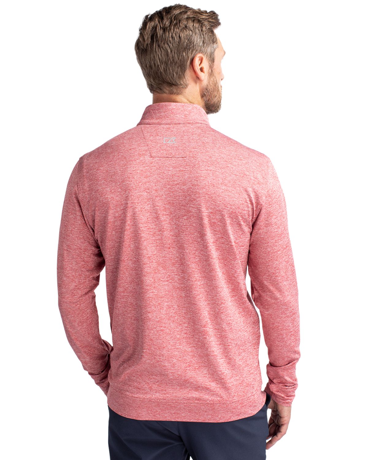 Cutter & Buck Stealth Heathered Mens Quarter Zip 103