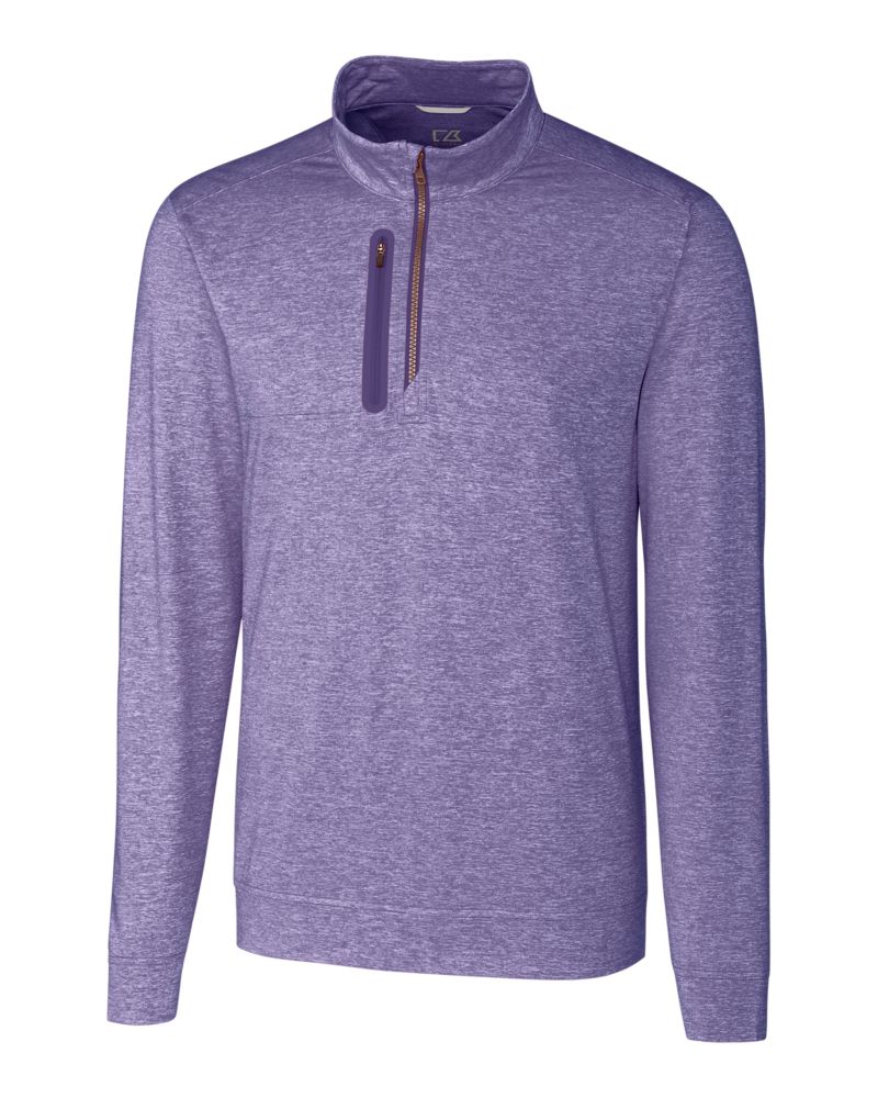 Cutter & Buck Stealth Heathered Mens Quarter Zip 58