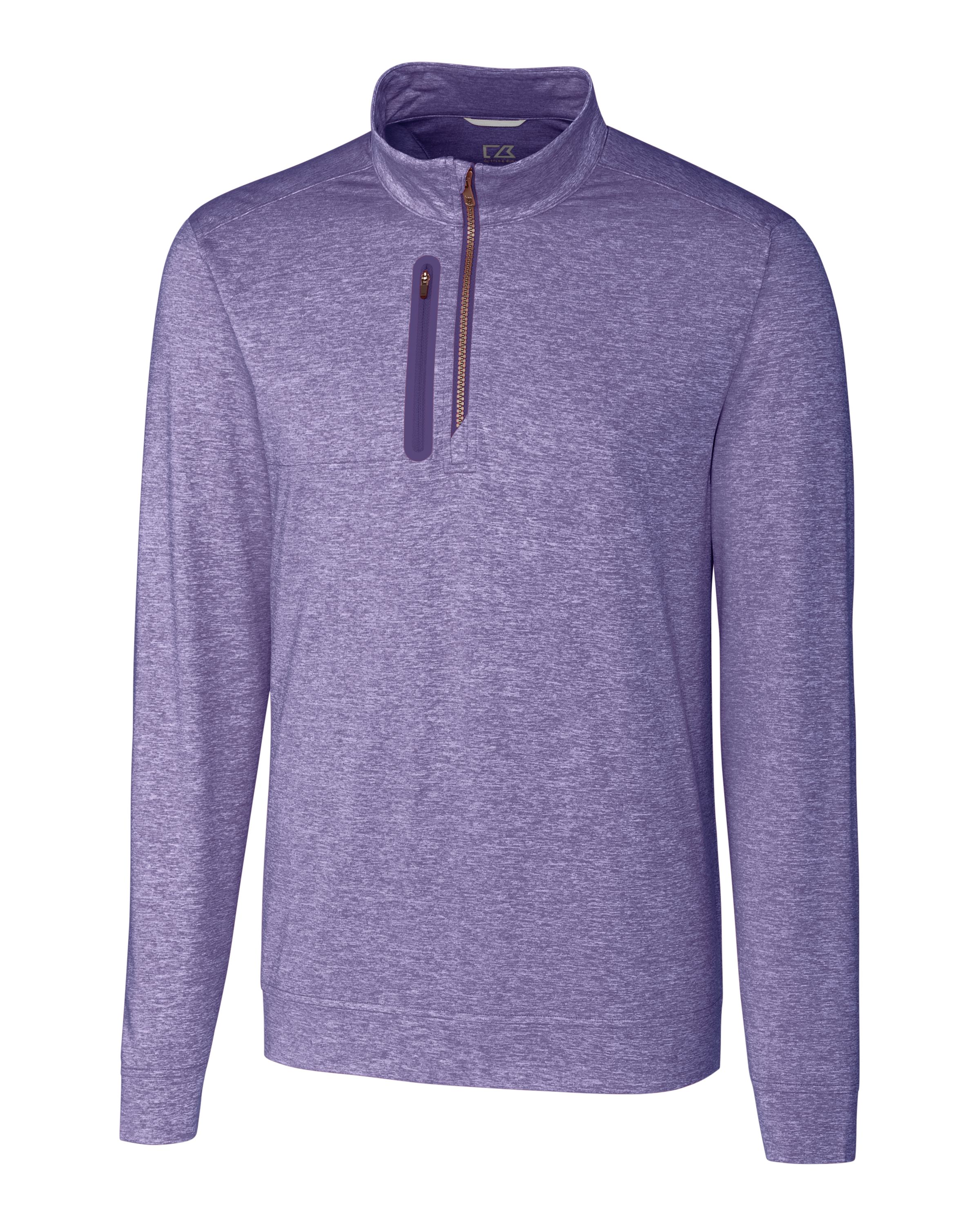 Cutter & Buck Stealth Heathered Mens Quarter Zip 153