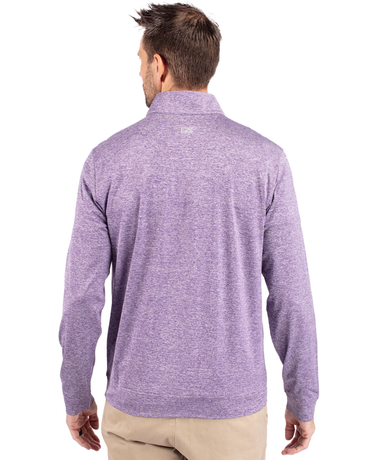 Cutter & Buck Stealth Heathered Mens Quarter Zip 96
