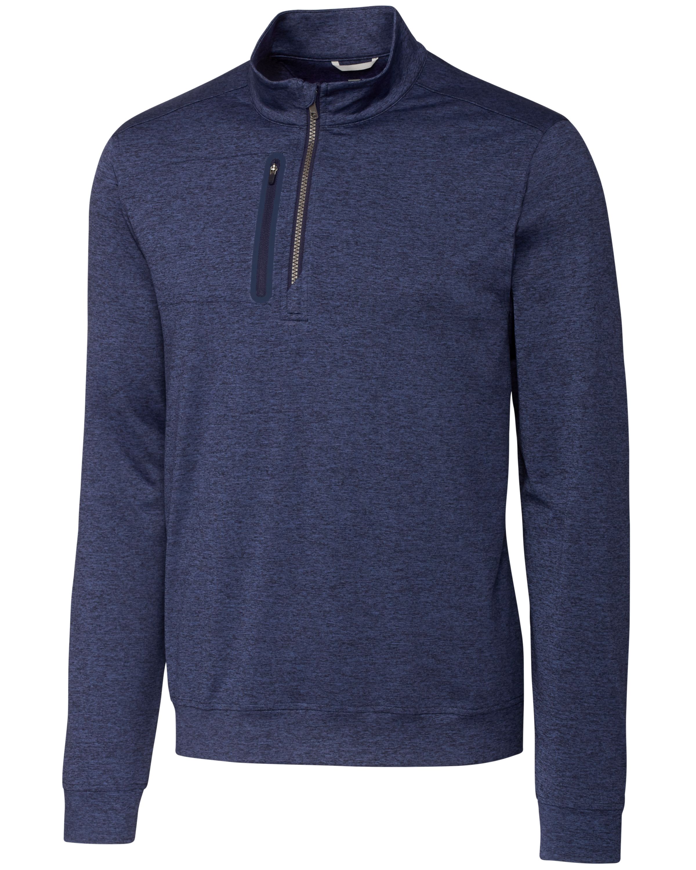 Cutter & Buck Stealth Heathered Mens Quarter Zip 141