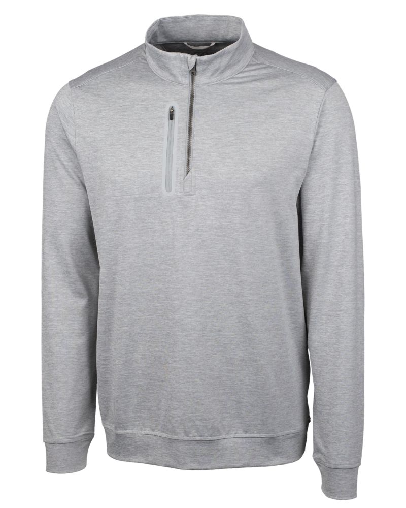 Cutter & Buck Stealth Heathered Mens Quarter Zip 81