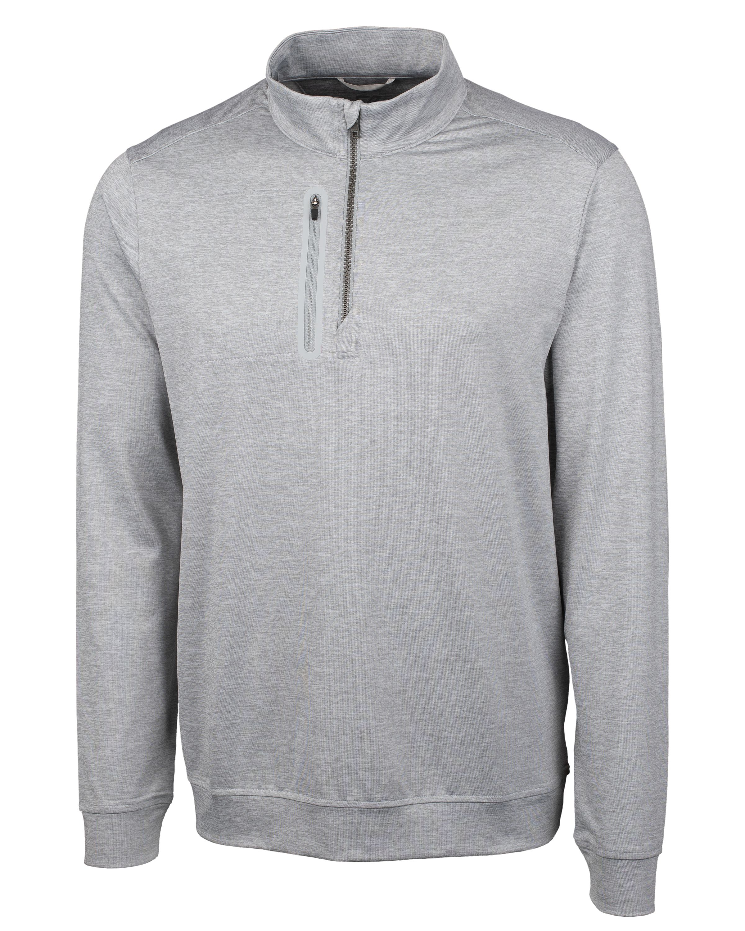 Cutter & Buck Stealth Heathered Mens Quarter Zip 80