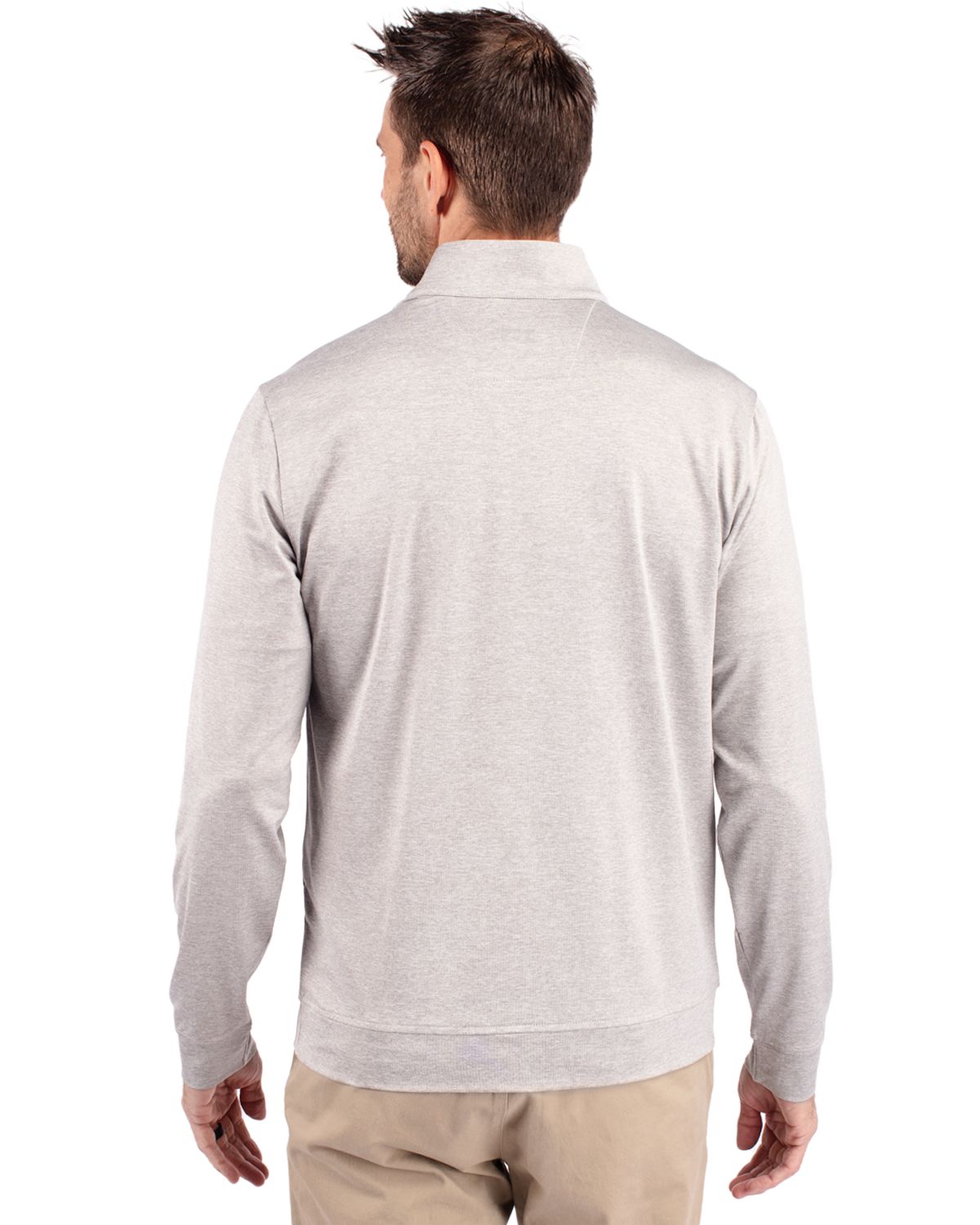 Cutter & Buck Stealth Heathered Mens Quarter Zip 169