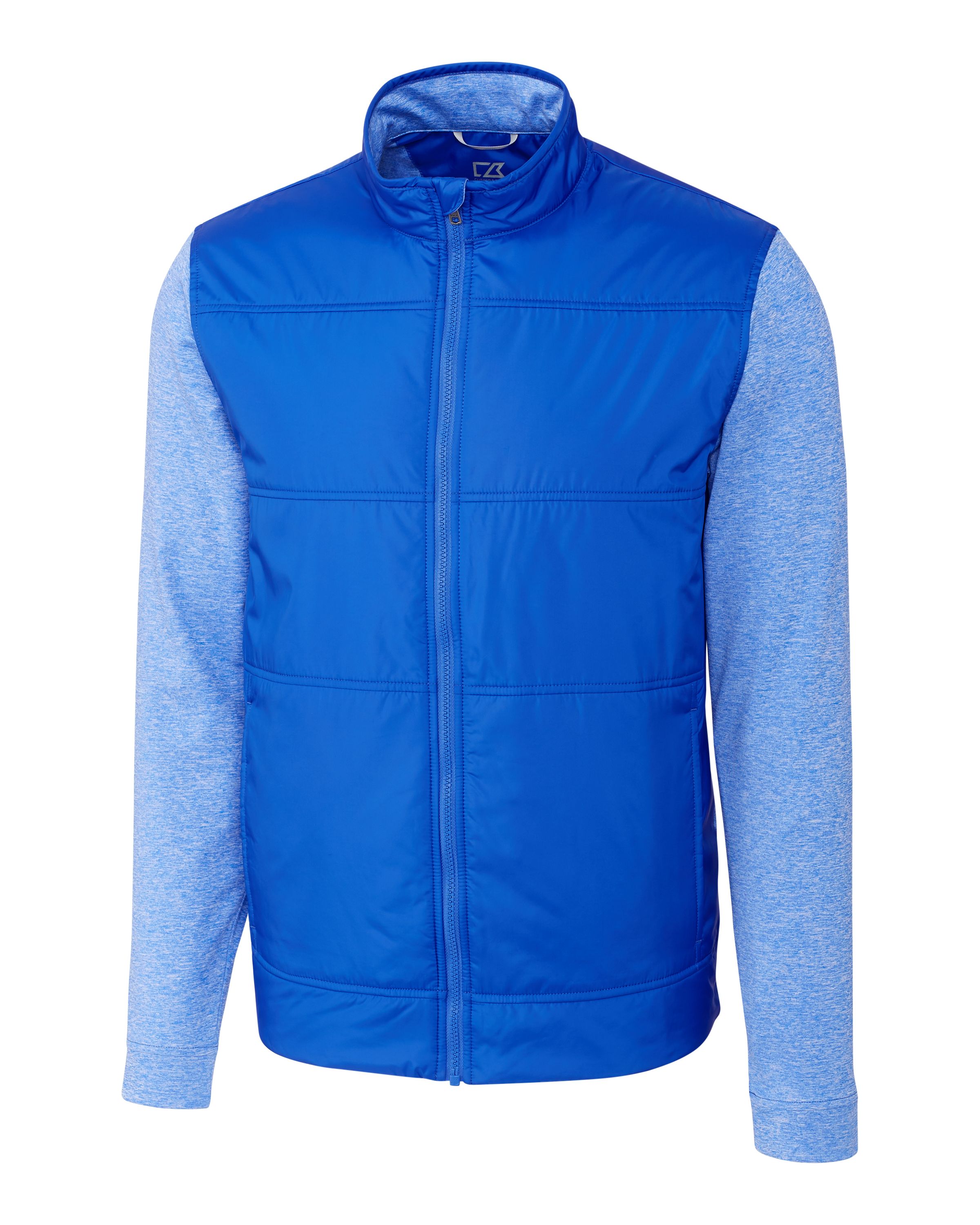 Cutter & Buck Stealth Recycled Hybrid Quilted Mens Windbreaker Jacket 65
