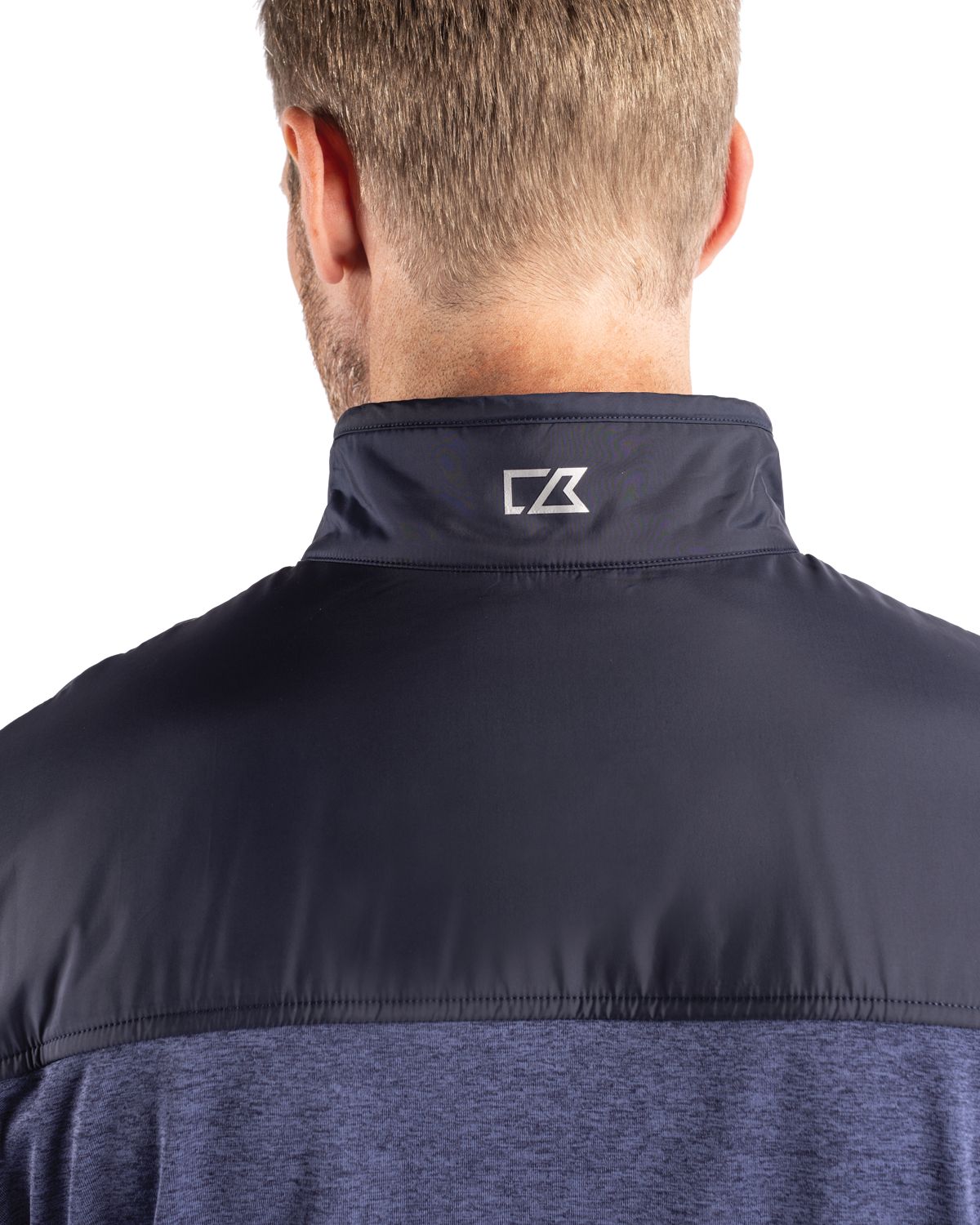 Cutter & Buck Stealth Recycled Hybrid Quilted Mens Windbreaker Jacket 92