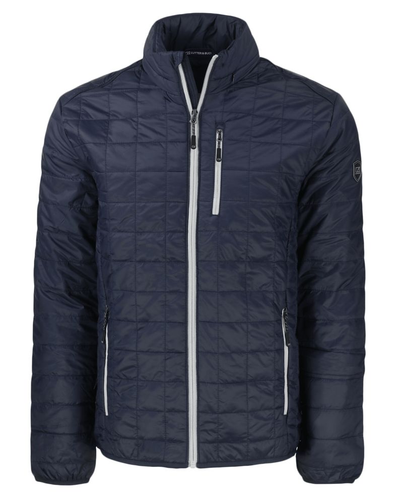 Cutter & Buck Rainier PrimaLoft® Mens Eco Insulated Full Zip Puffer Jacket