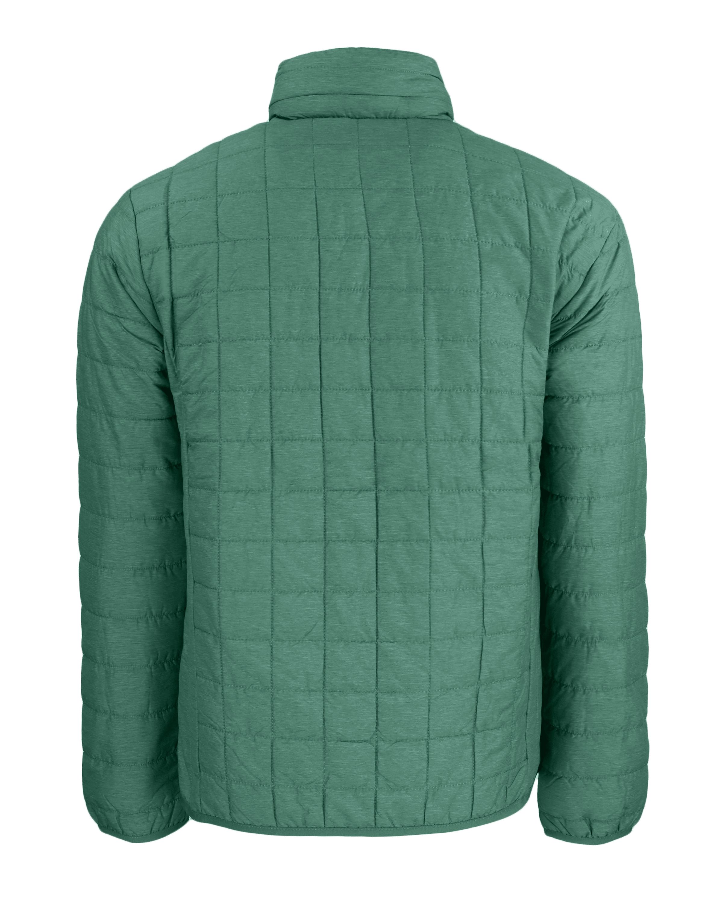 Cutter & Buck Rainier Recycled Insulated Puffer Mens Full Zip Jacket 135