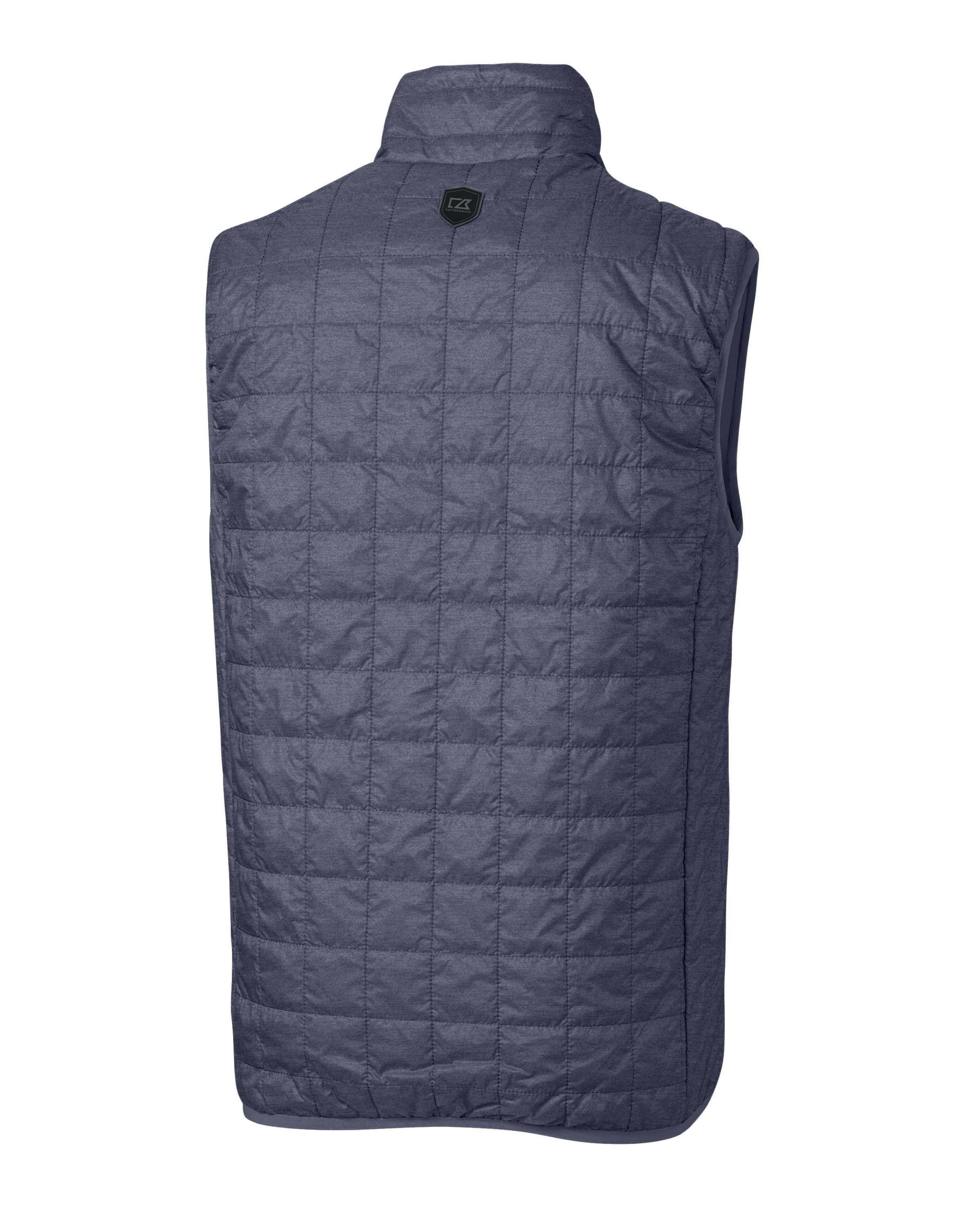 Cutter & Buck Rainier Recycled Insulated Puffer Mens Big & Tall Full Zip Vest Big & Tall 126