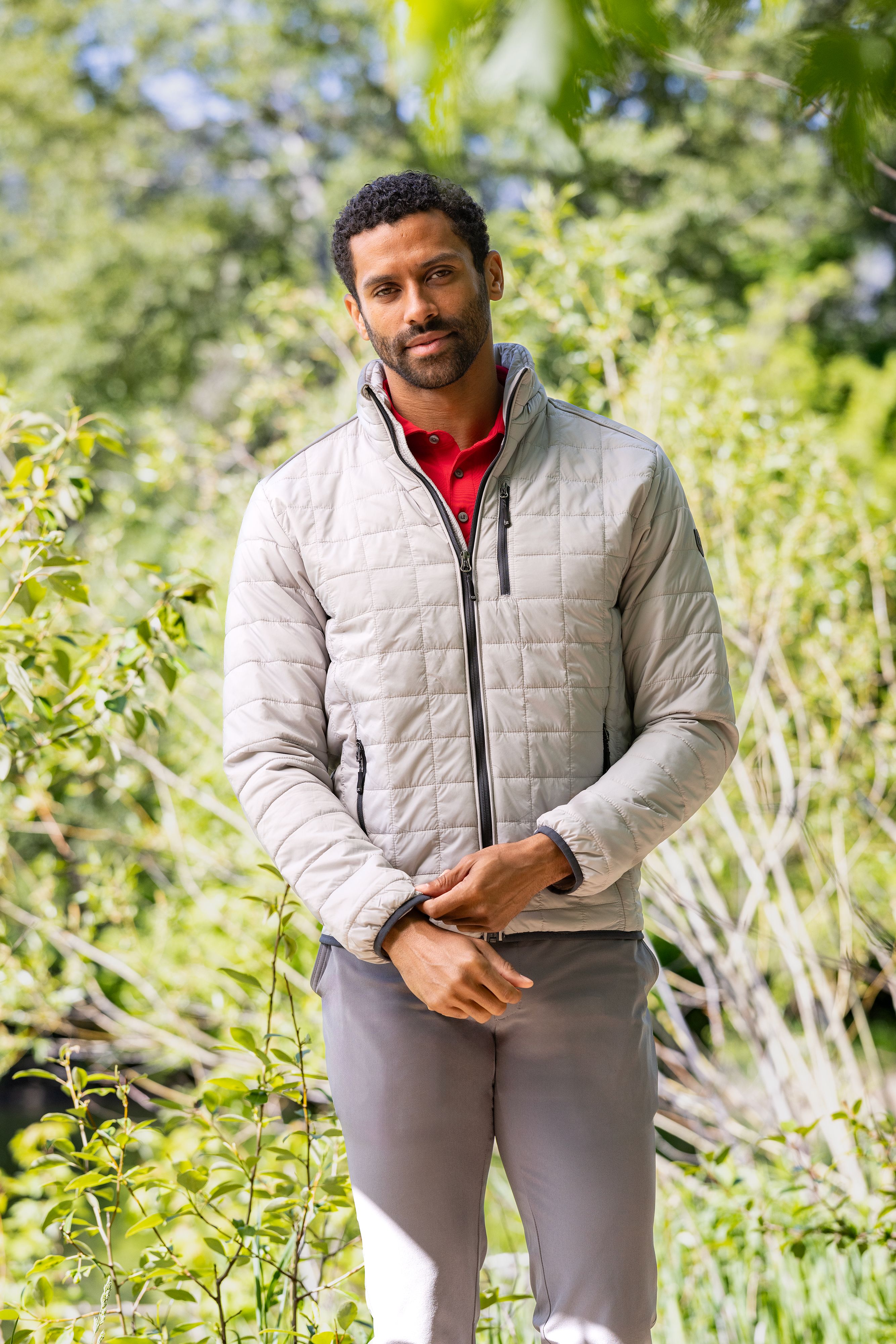 Cutter & Buck Rainier Recycled Insulated Puffer Mens Big & Tall Full Zip Vest Big & Tall 29