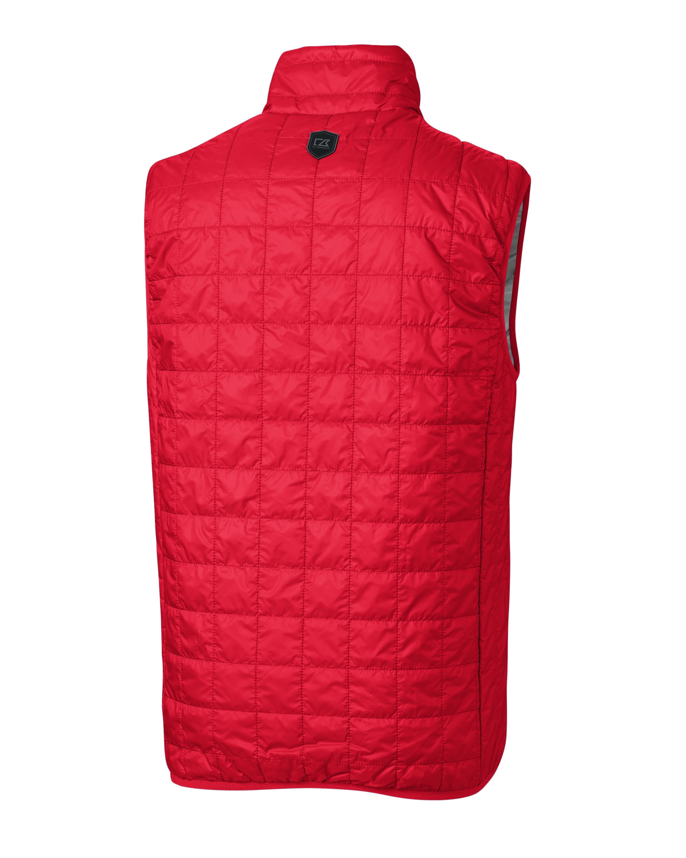 Cutter & Buck Rainier Recycled Insulated Puffer Mens Big & Tall Full Zip Vest Big & Tall 124