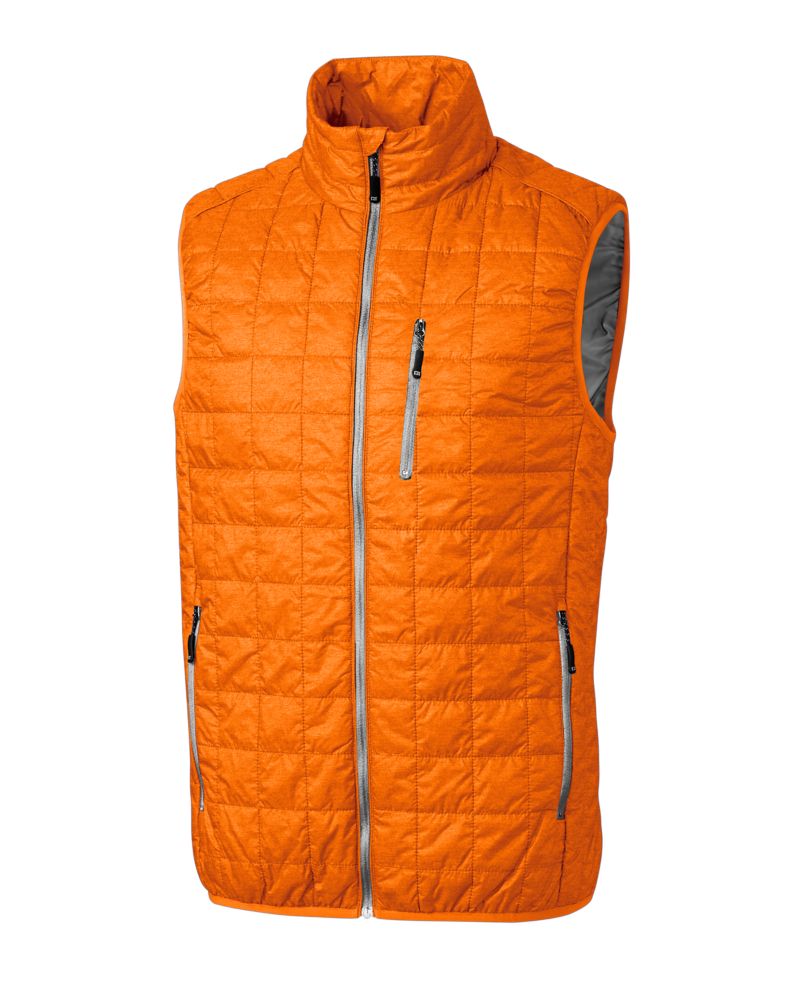 Cutter & Buck Rainier Recycled Insulated Puffer Mens Full Zip Vest 118