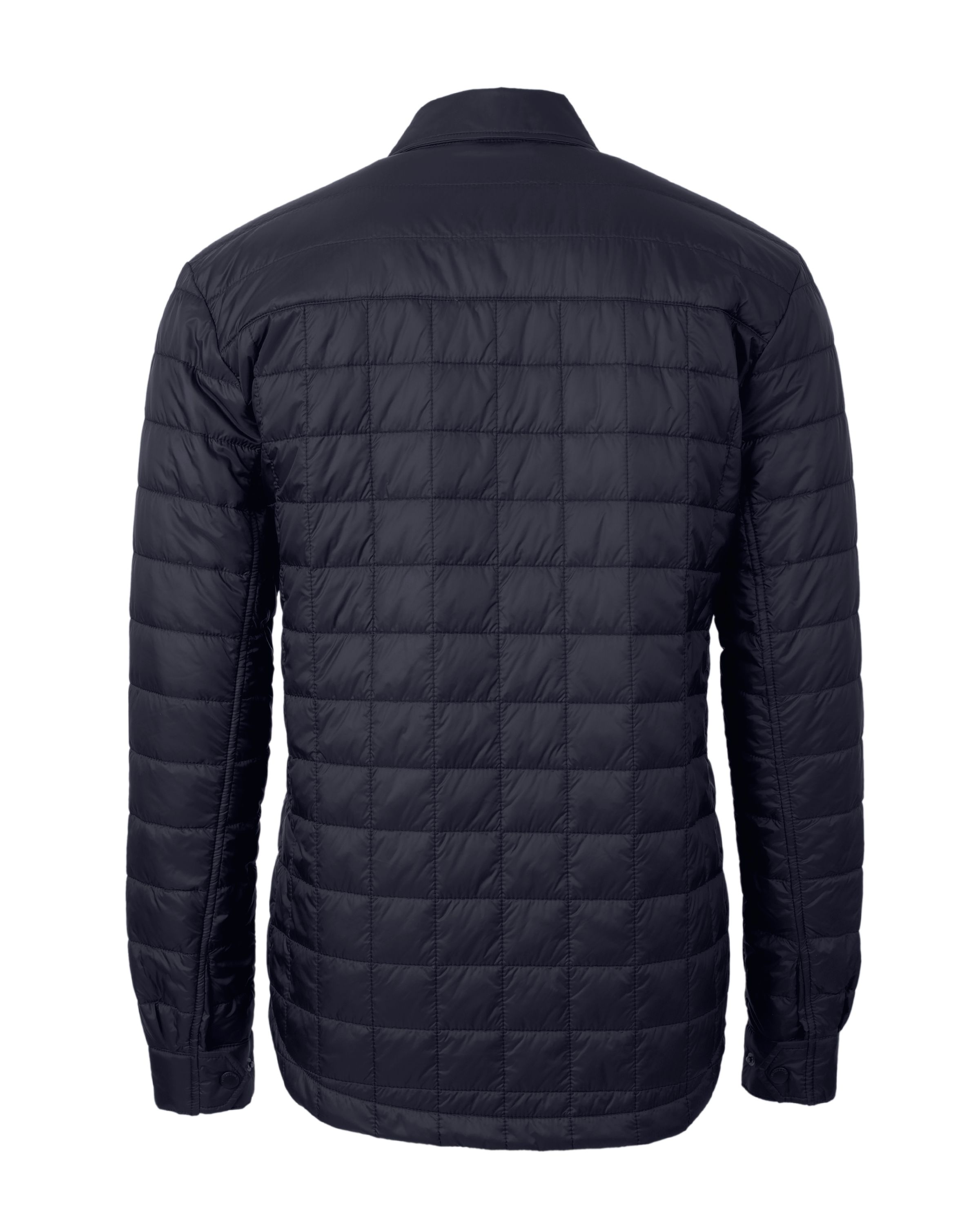 Cutter & Buck Rainier Recycled Insulated Puffer Mens Full Zip Shirt Jacket 69