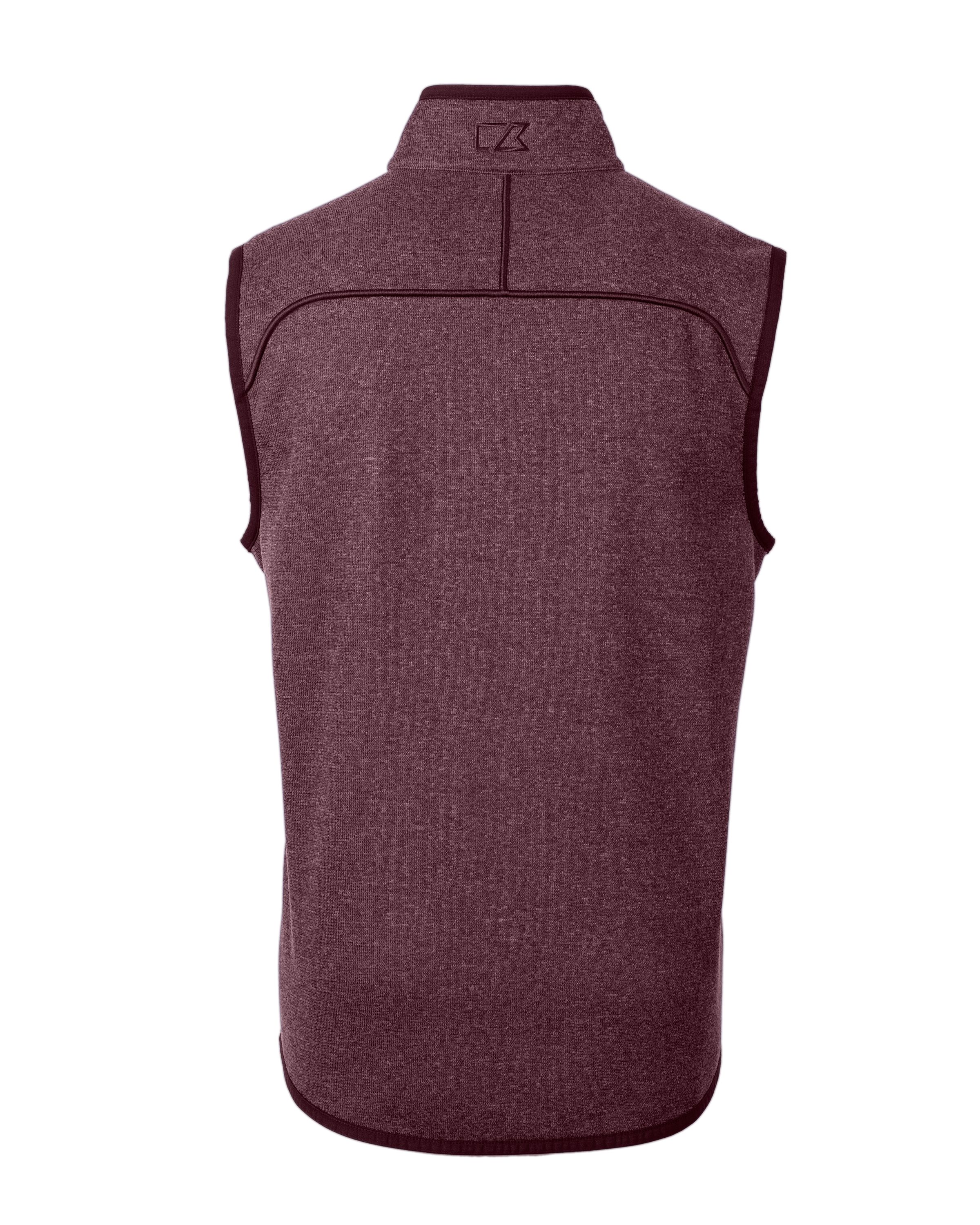 Cutter & Buck Mainsail Sweater-Knit Mens Full Zip Vest 108