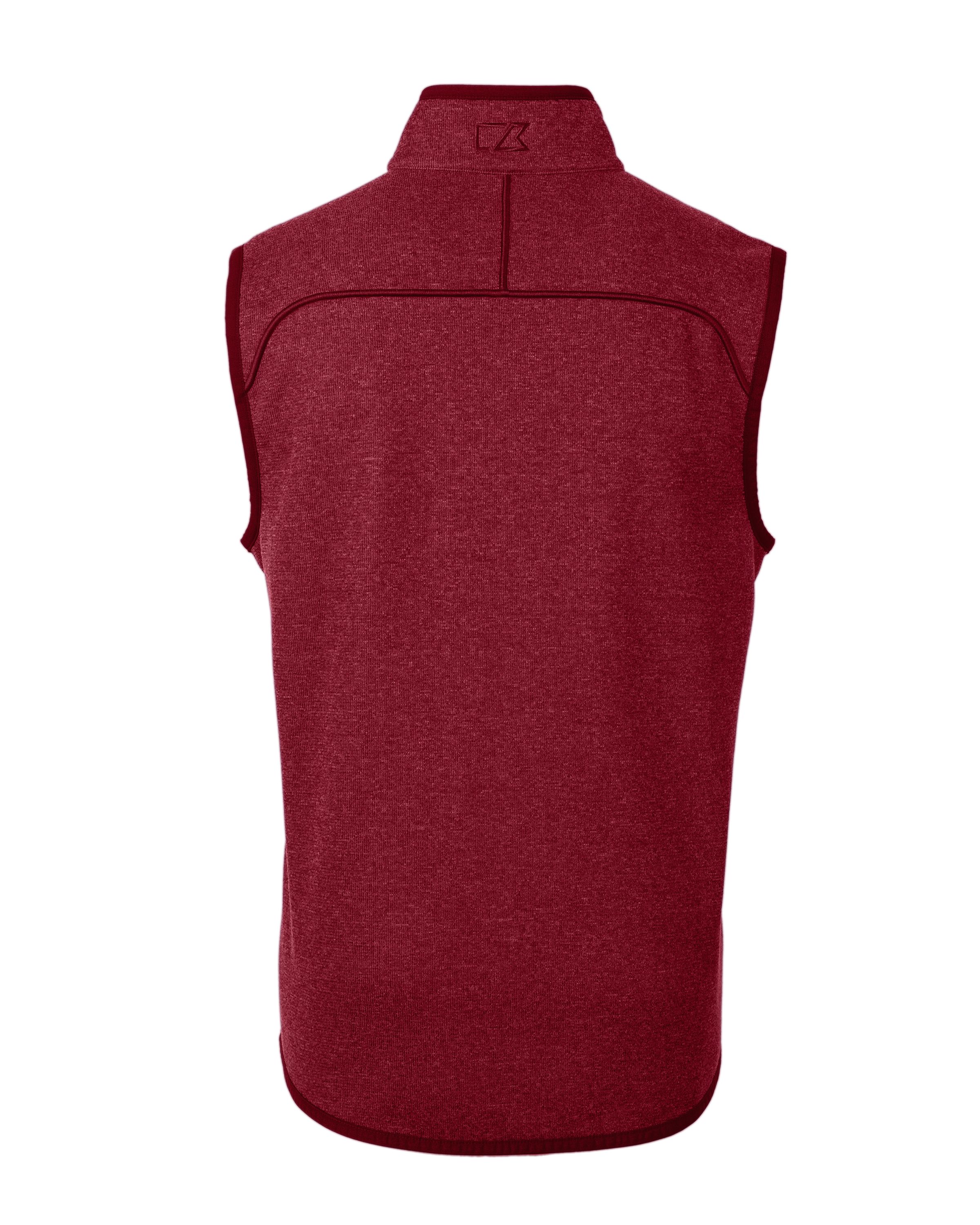 Cutter & Buck Mainsail Sweater-Knit Mens Full Zip Vest 126