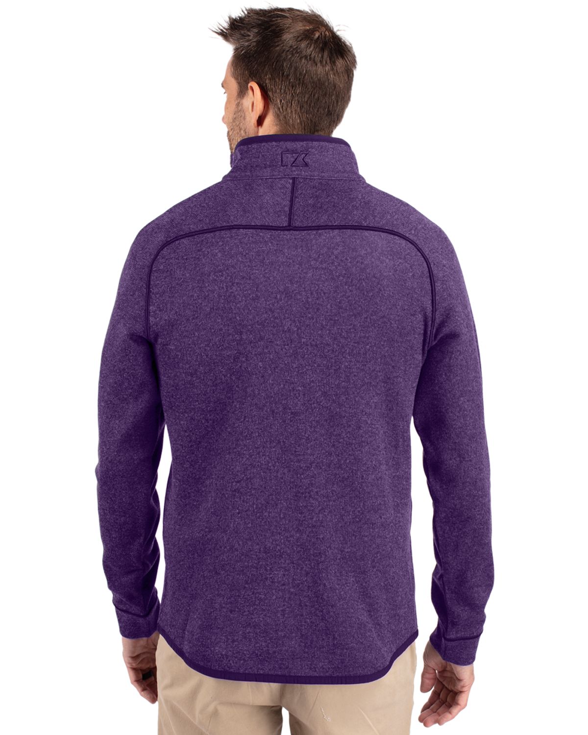 Cutter & Buck Mainsail Sweater-Knit Mens Half Zip Jacket 91