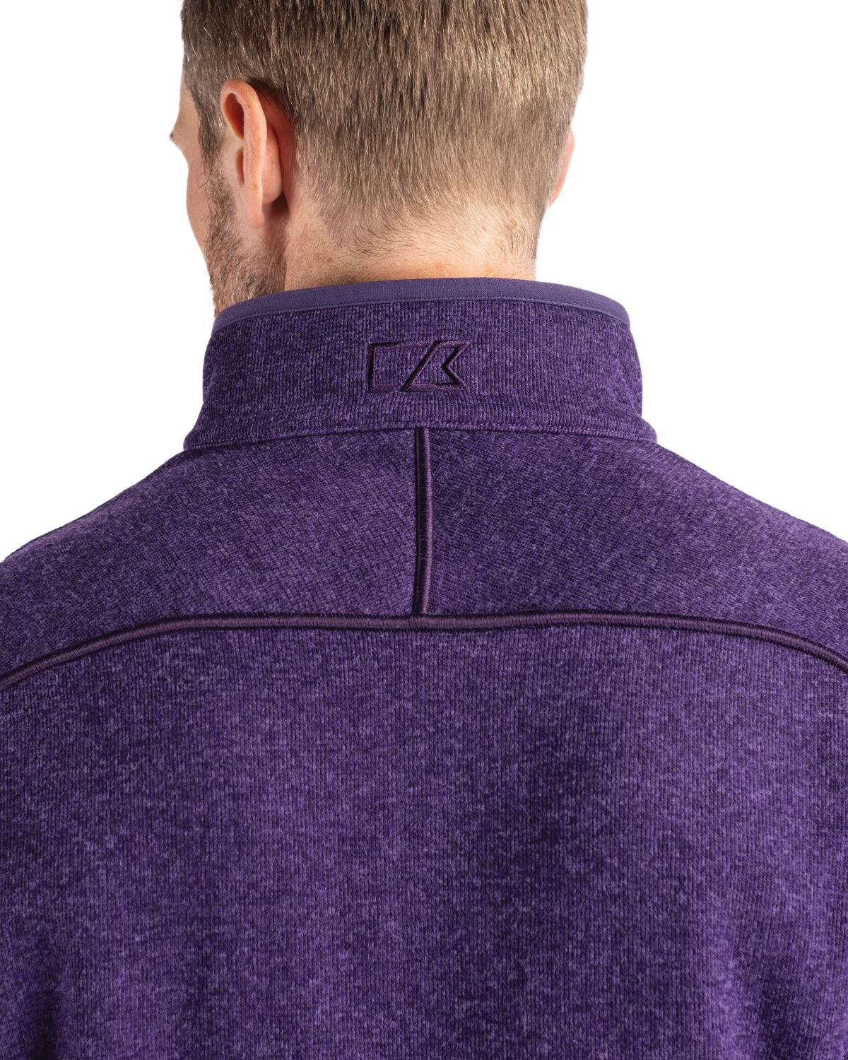 Cutter & Buck Mainsail Sweater-Knit Mens Half Zip Jacket 146