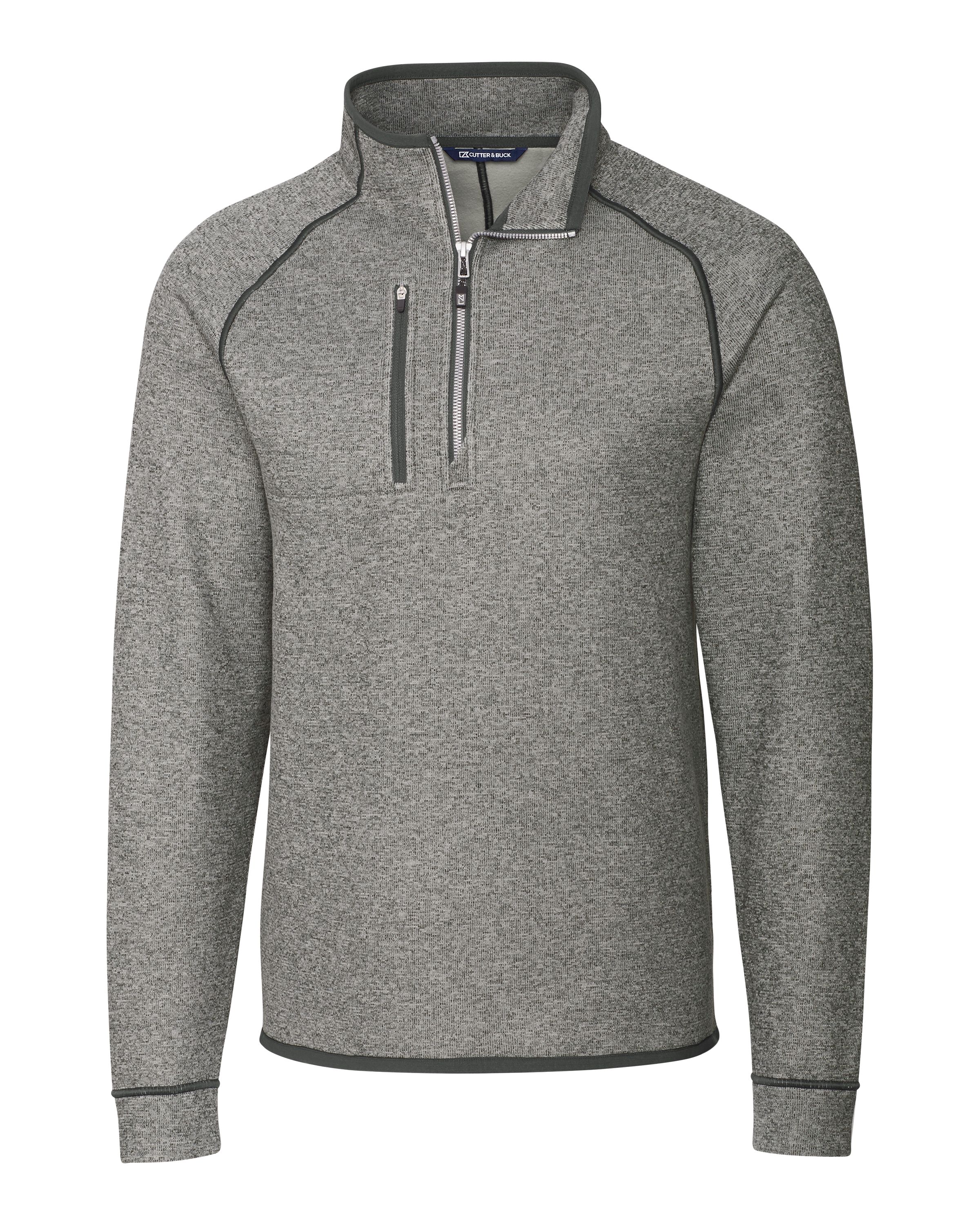 Cutter & Buck Mainsail Sweater-Knit Mens Half Zip Jacket 119