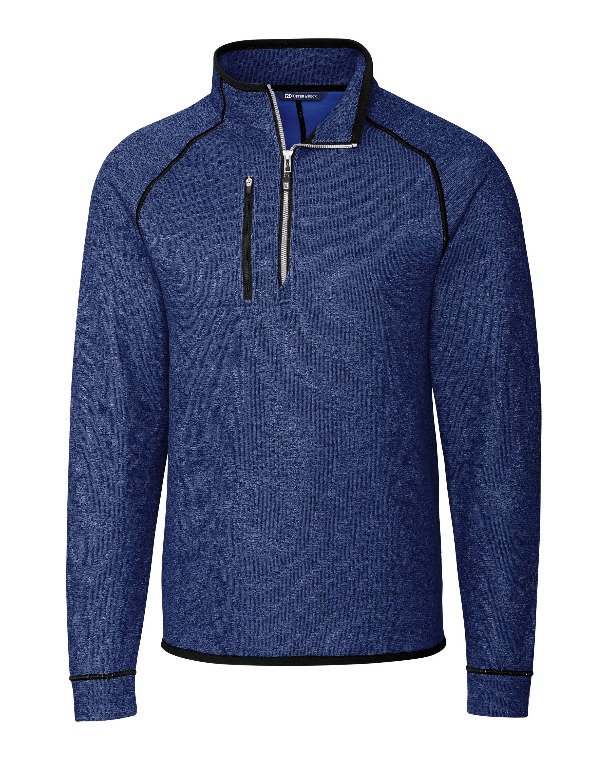 Cutter & Buck Mainsail Sweater-Knit Mens Half Zip Jacket 152