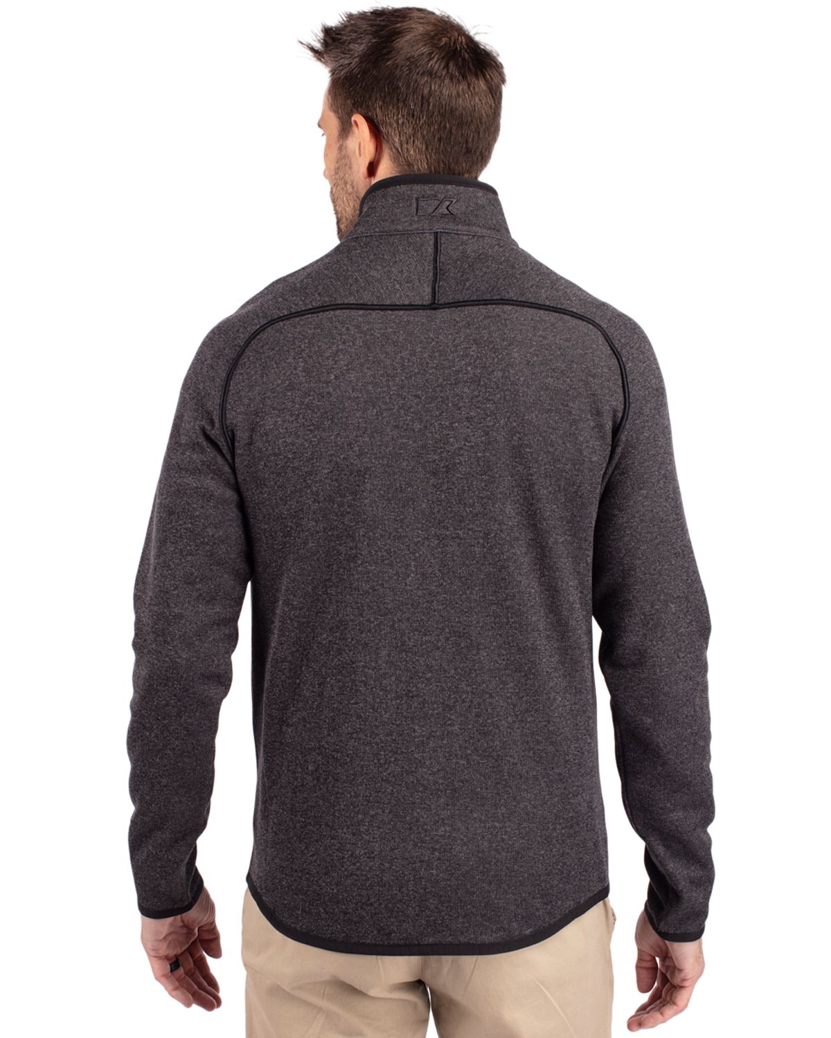 Cutter & Buck Mainsail Sweater-Knit Mens Full Zip Jacket 87