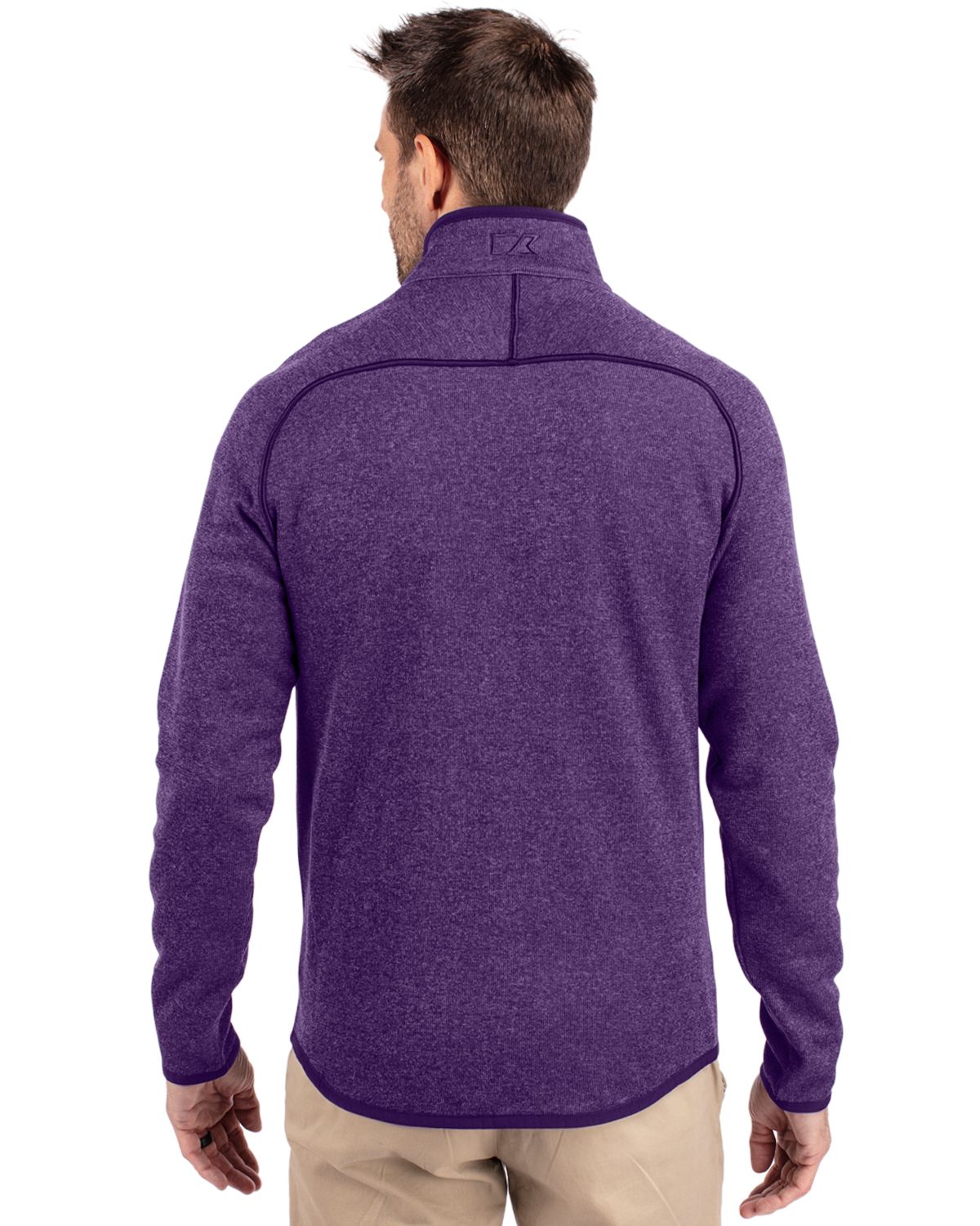 Cutter & Buck Mainsail Sweater-Knit Mens Full Zip Jacket 141
