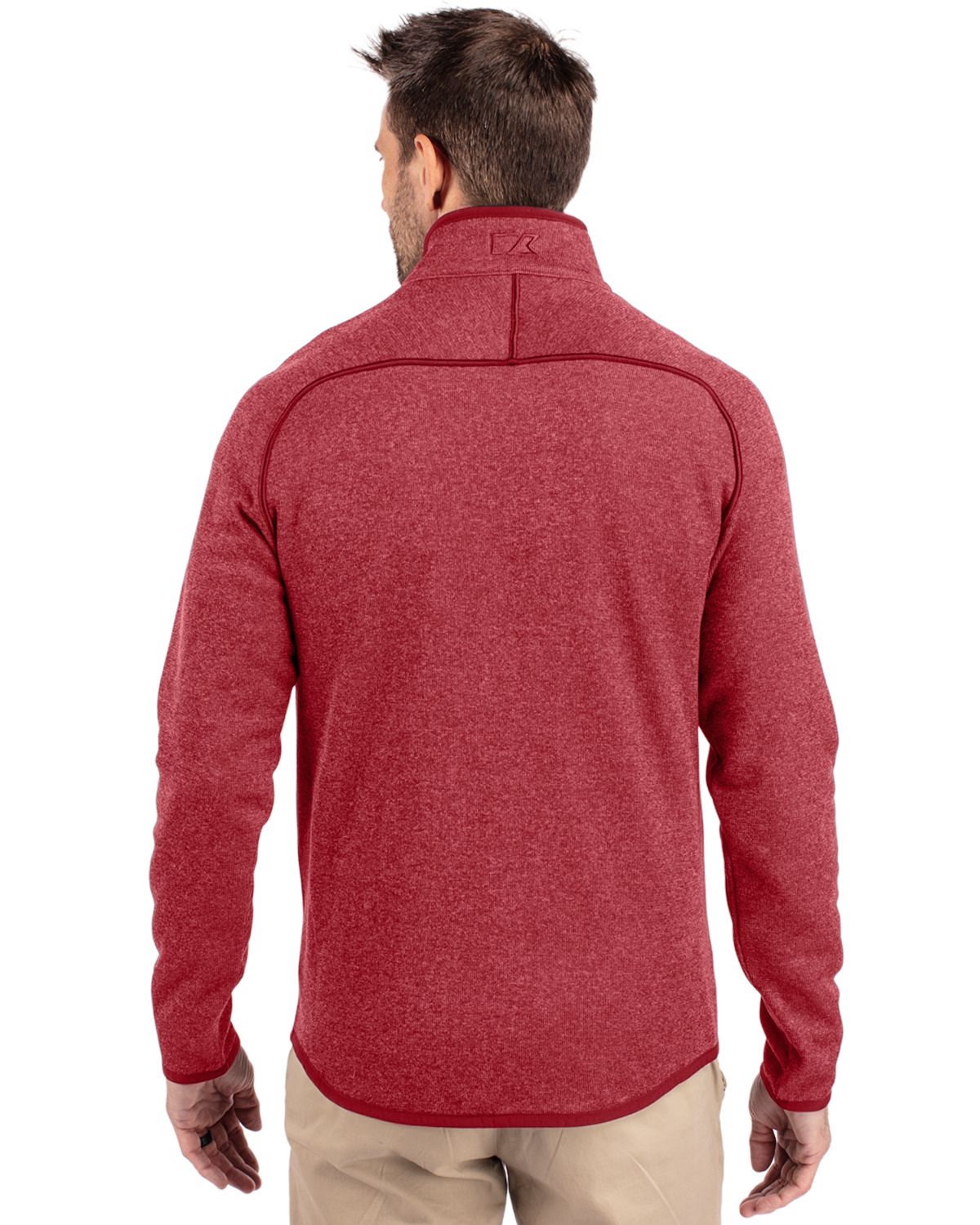 Cutter & Buck Mainsail Sweater-Knit Mens Full Zip Jacket 72
