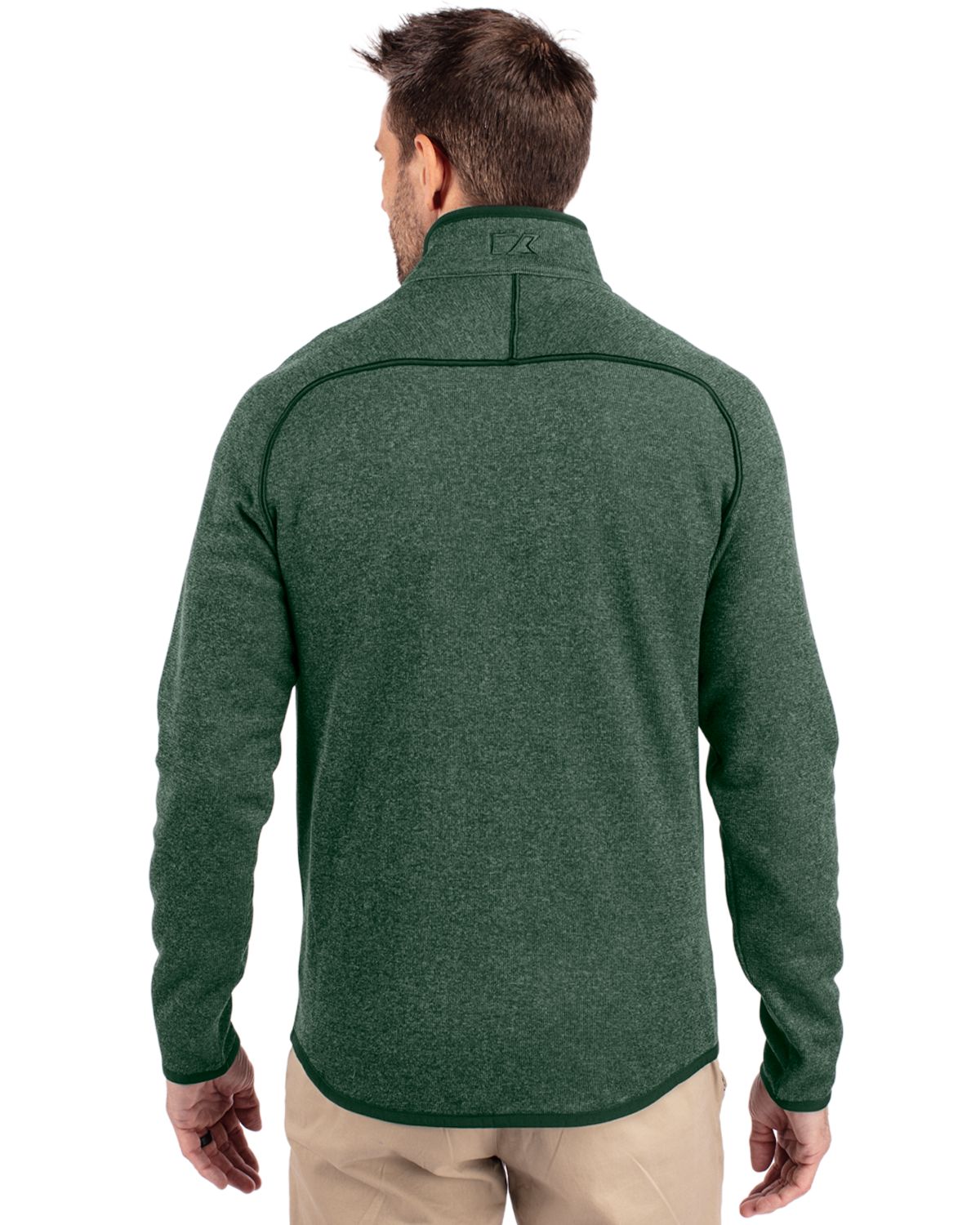 Cutter & Buck Mainsail Sweater-Knit Mens Full Zip Jacket 122