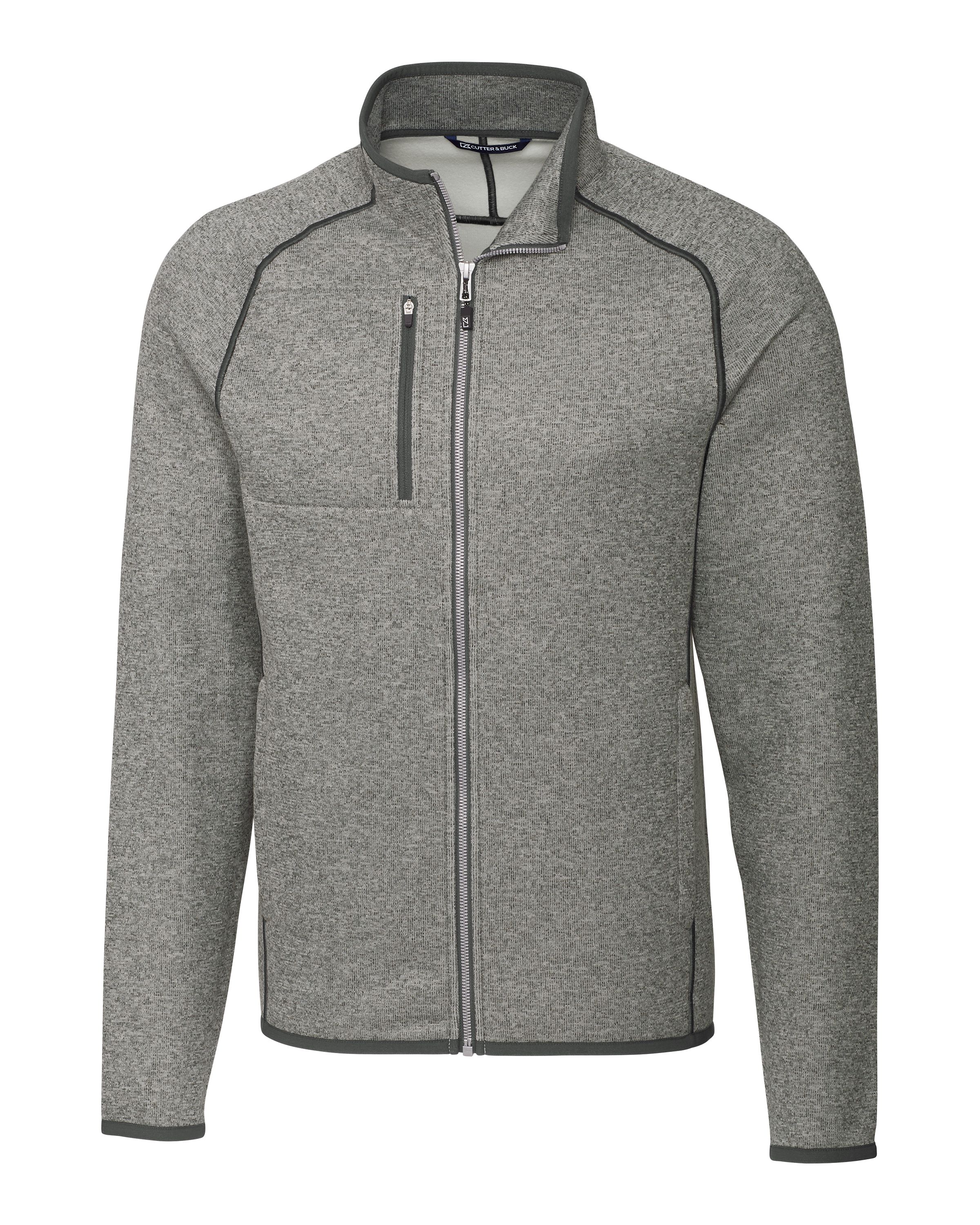 Cutter & Buck Mainsail Sweater-Knit Mens Full Zip Jacket 135