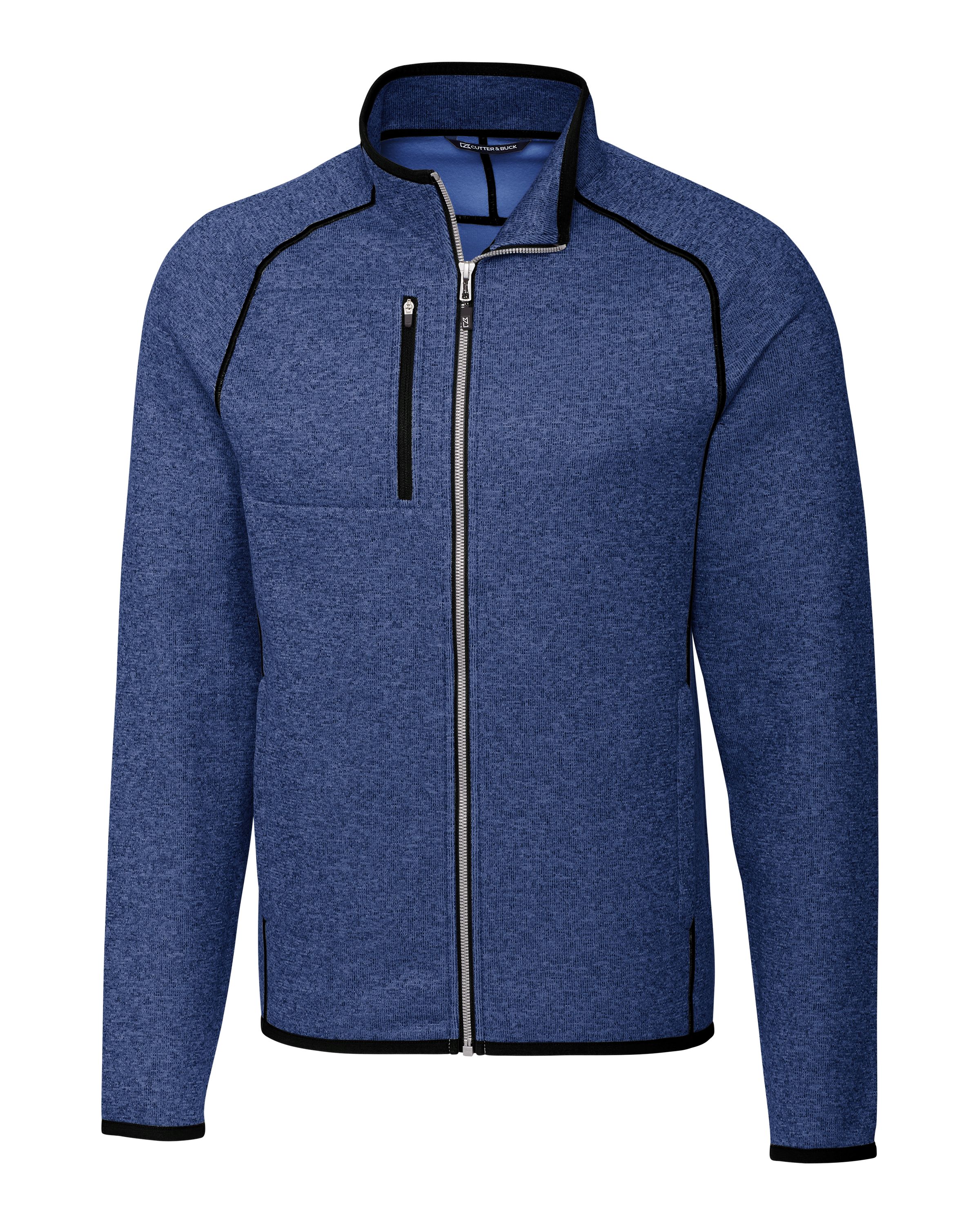 Cutter & Buck Mainsail Sweater-Knit Mens Full Zip Jacket 125