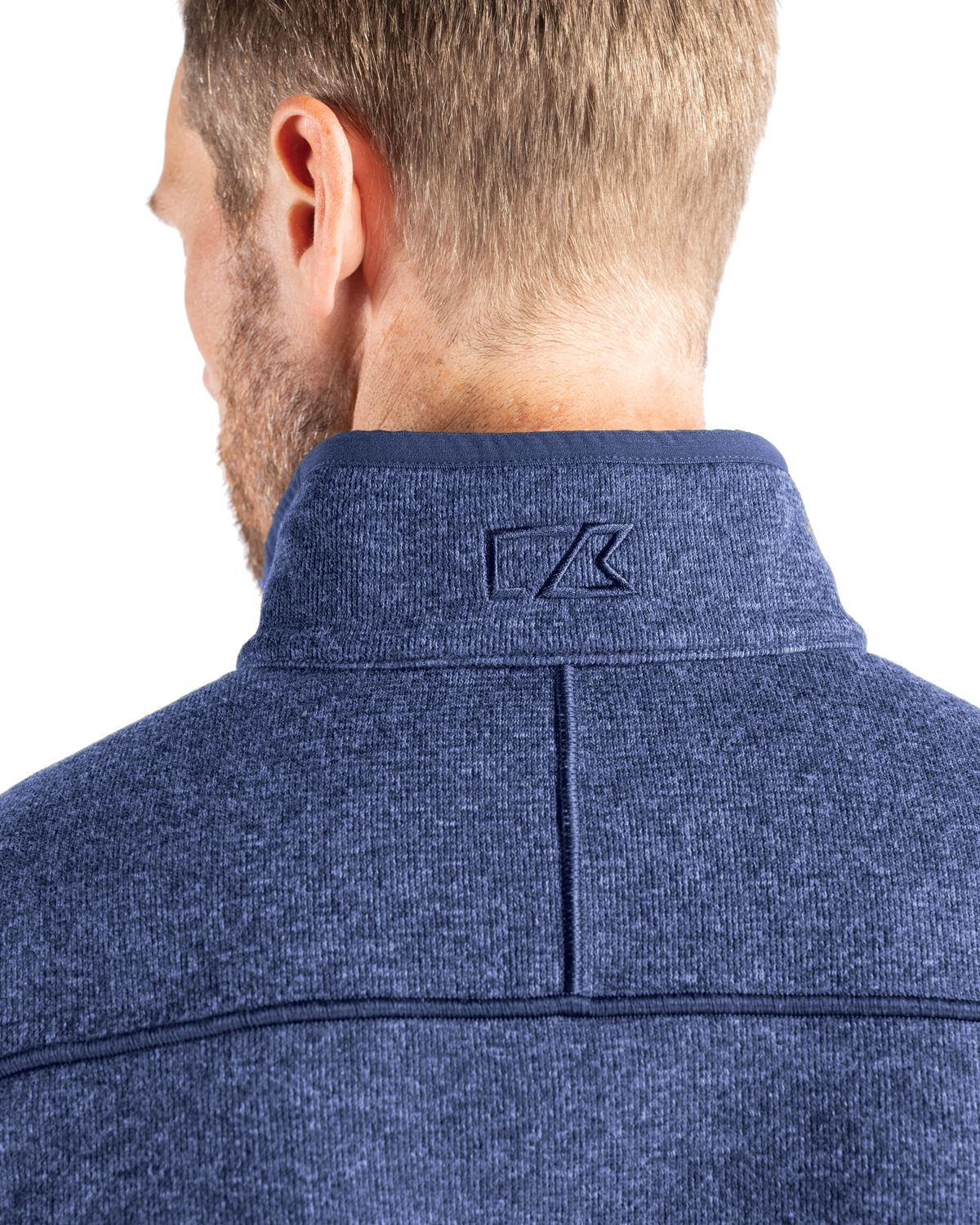 Cutter & Buck Mainsail Sweater-Knit Mens Full Zip Jacket 61